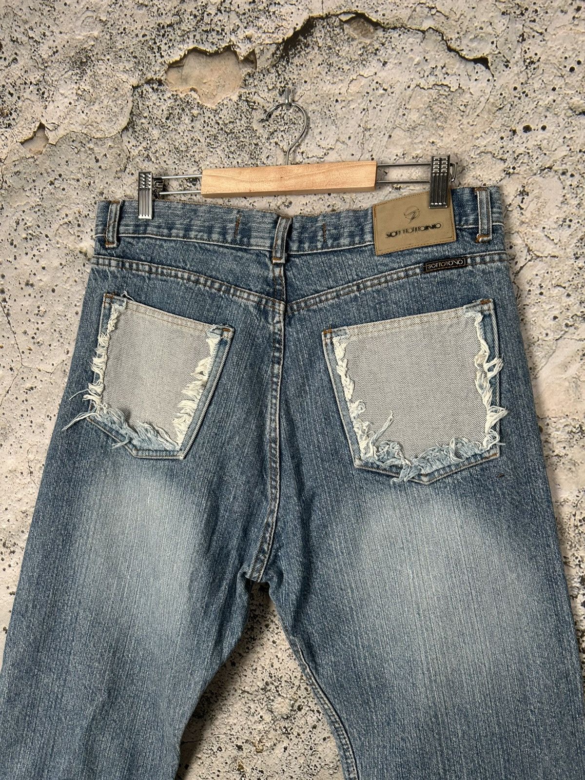 Other Vintage Avantgarde Grunge Denim Pants Distressed Rock Punk Size US 36 / EU 52 - 5 Thumbnail