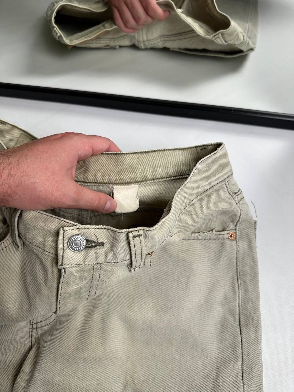Levi's 🔥GRAIL Vintage True 90s Levis Dirty Washed Faded Jeans Size US 32 / EU 48 - 5 Thumbnail