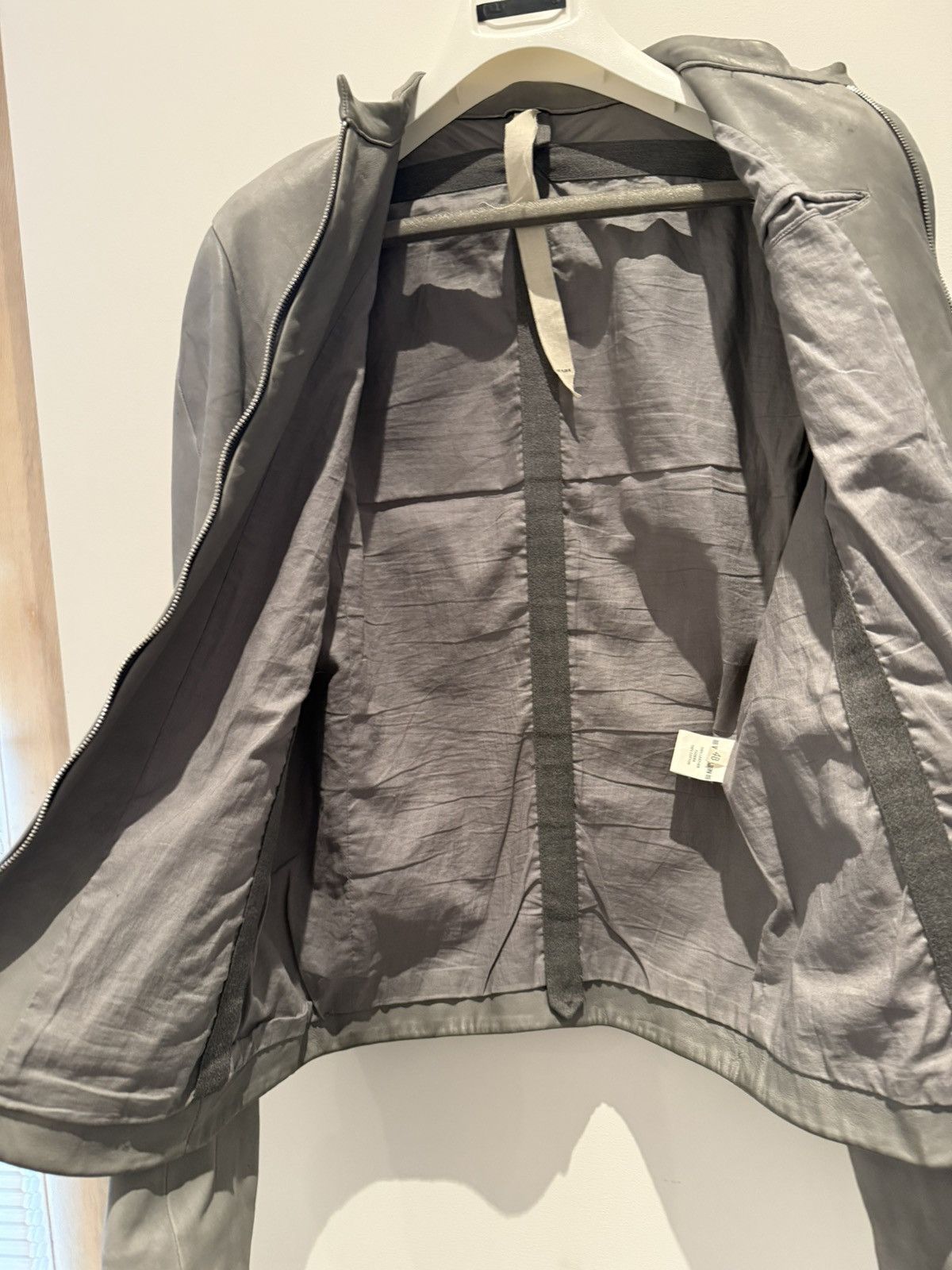 Vaz Rajan Vaz Rajan Minimalist Leather Jacket Size US M / EU 48-50 / 2 - 5 Thumbnail