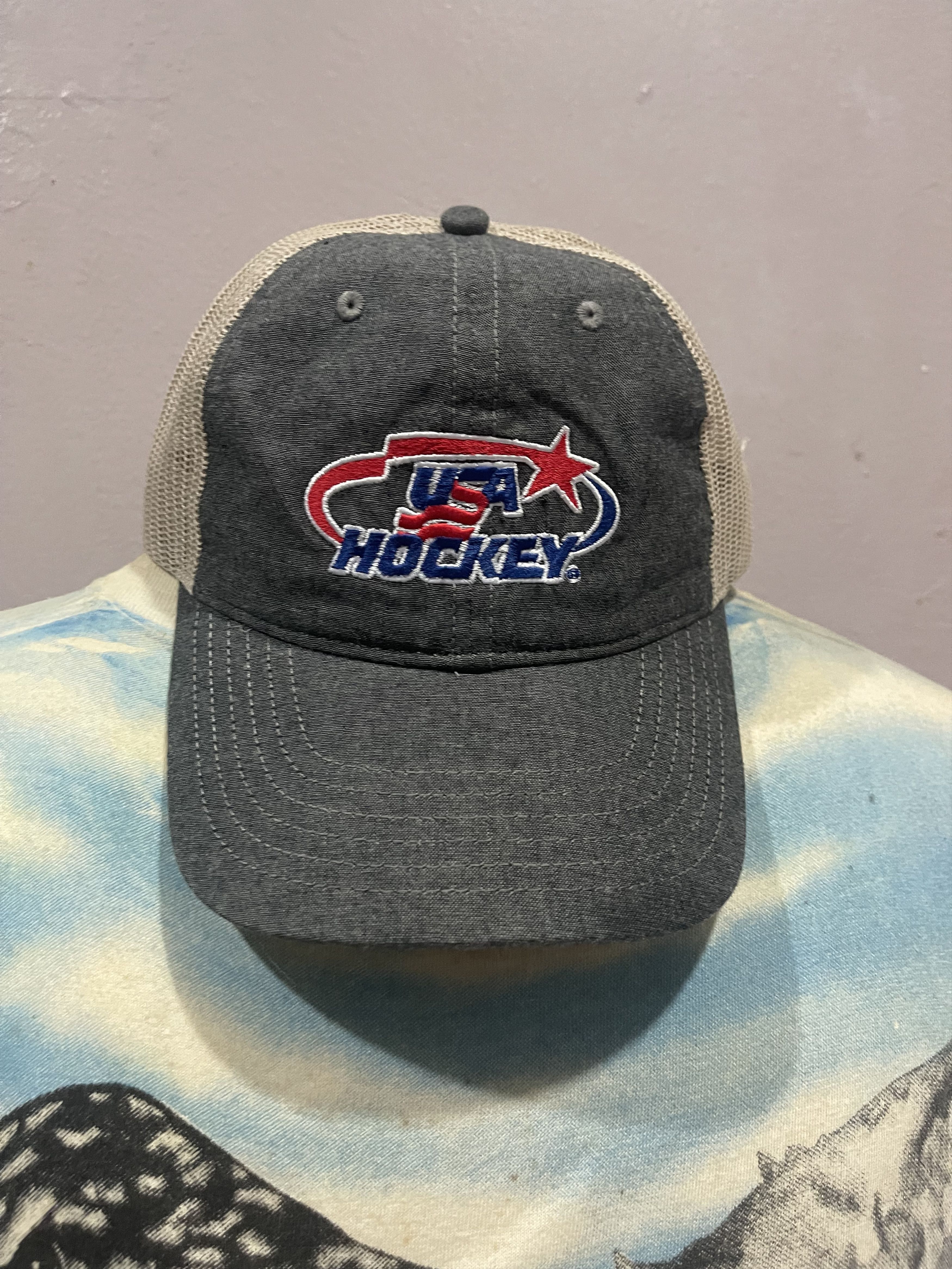 Hat Club Usa Hockey Trucker Cap Size ONE SIZE - 1 Thumbnail