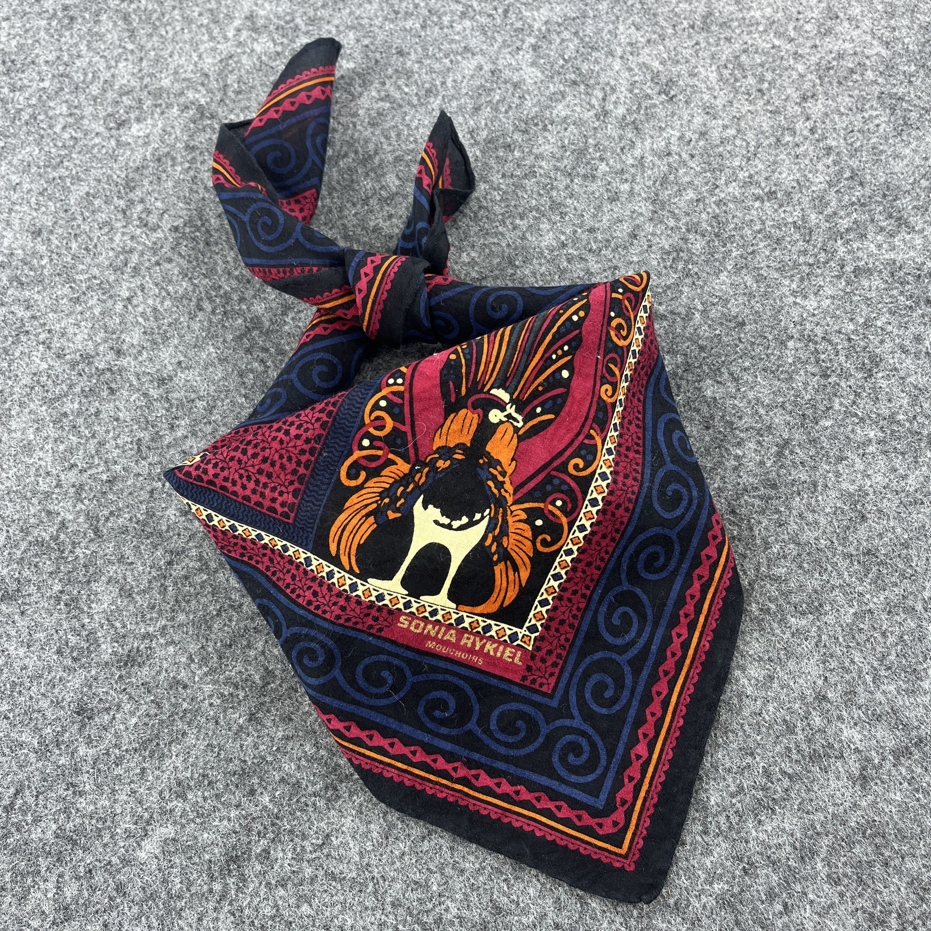 Sonia Rykiel Sonia Rykiel Handkerchief / Bandana / Neckerchief B052 Size ONE SIZE - 10 Thumbnail