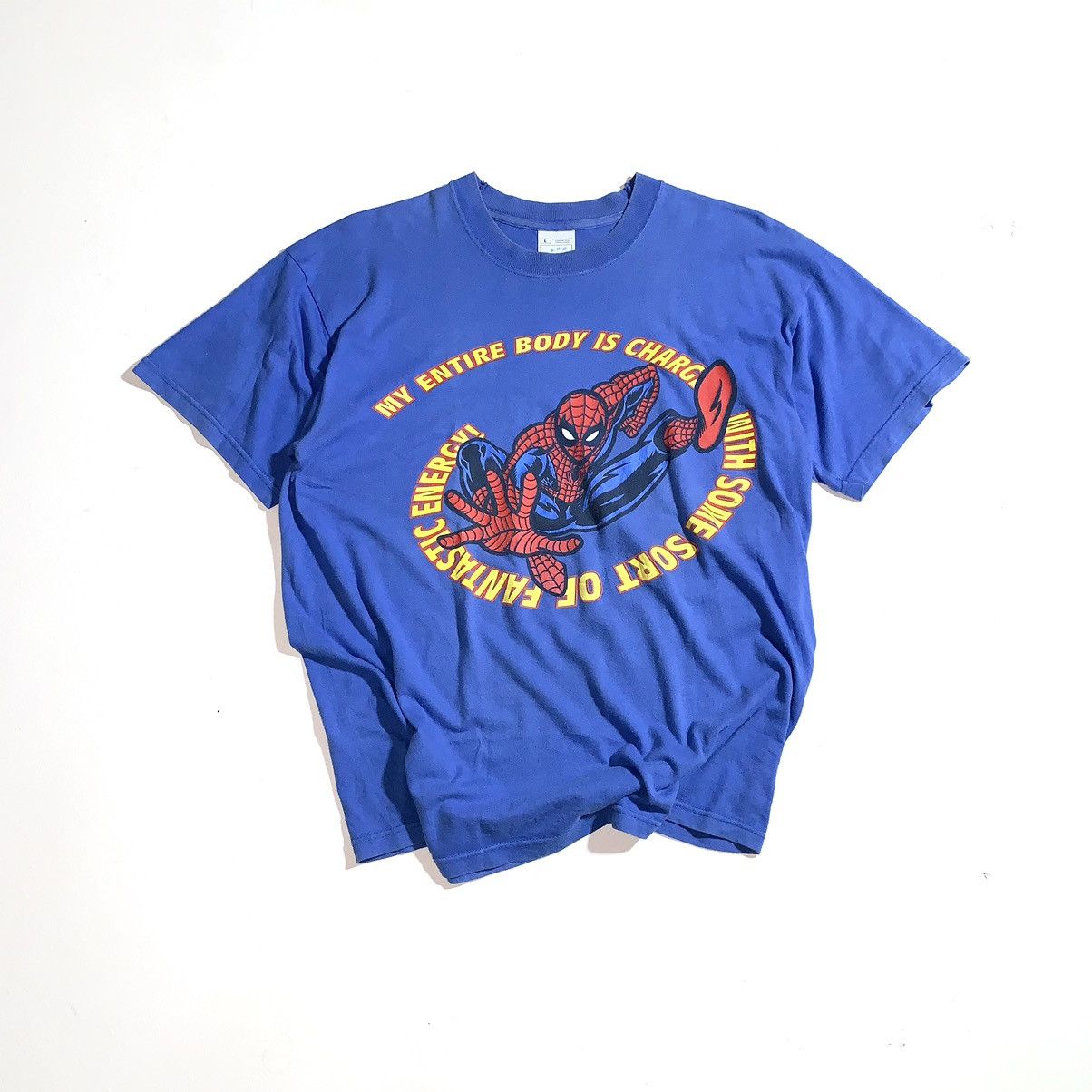 Vintage VINTAGE TSHIRT SPIDERMAN 90s Size US L / EU 52-54 / 3 - 1 Thumbnail
