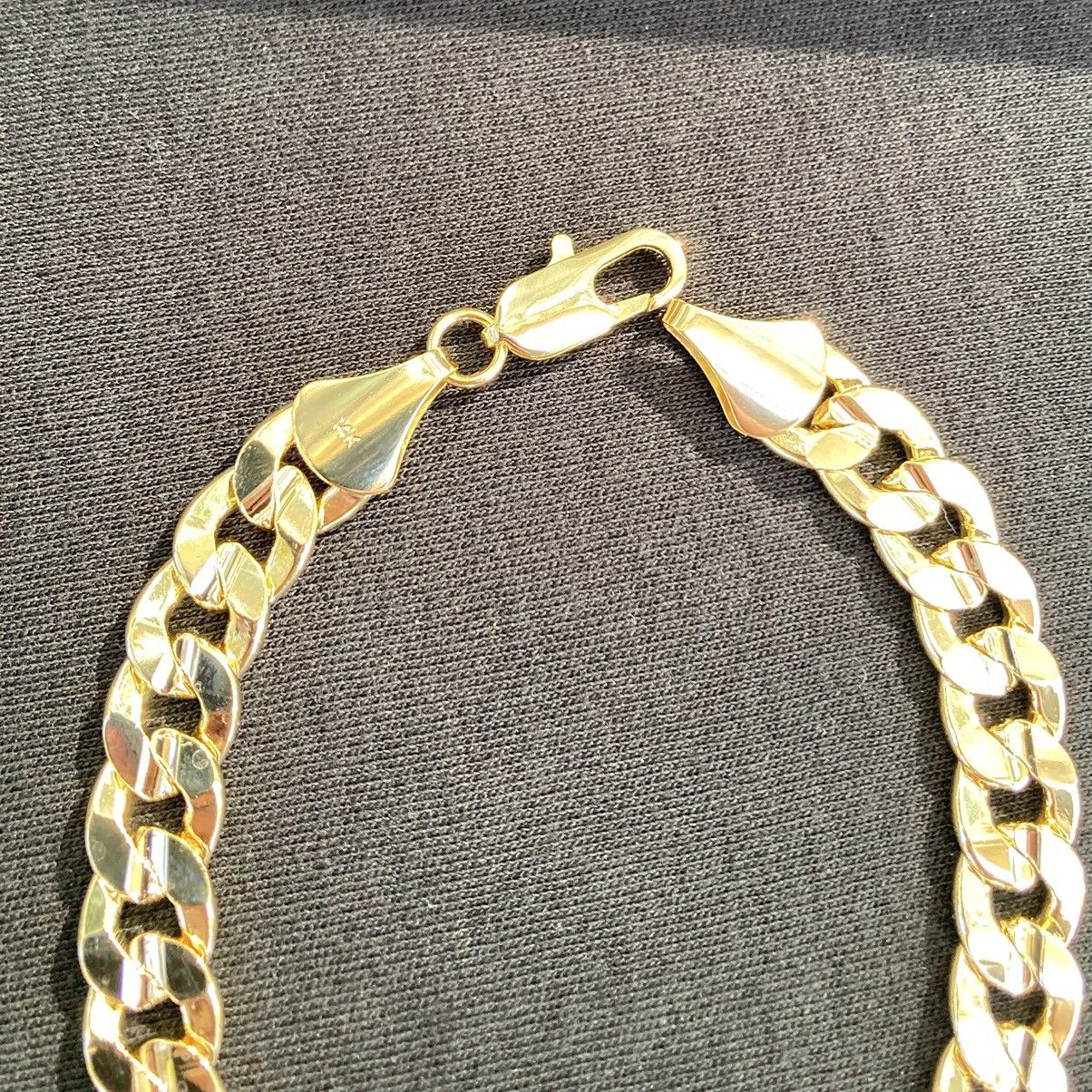 Other Gold Bracelet Cuban Link 9in 10mm Size ONE SIZE - 2 Thumbnail