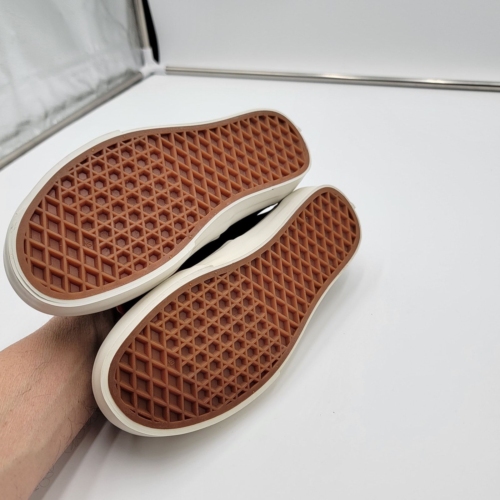 Vans Vans Authentic DX Square Perf Sz 4M/5.5W Black VN038ESIUZ Size US 5.5 / IT 35.5 - 6 Thumbnail