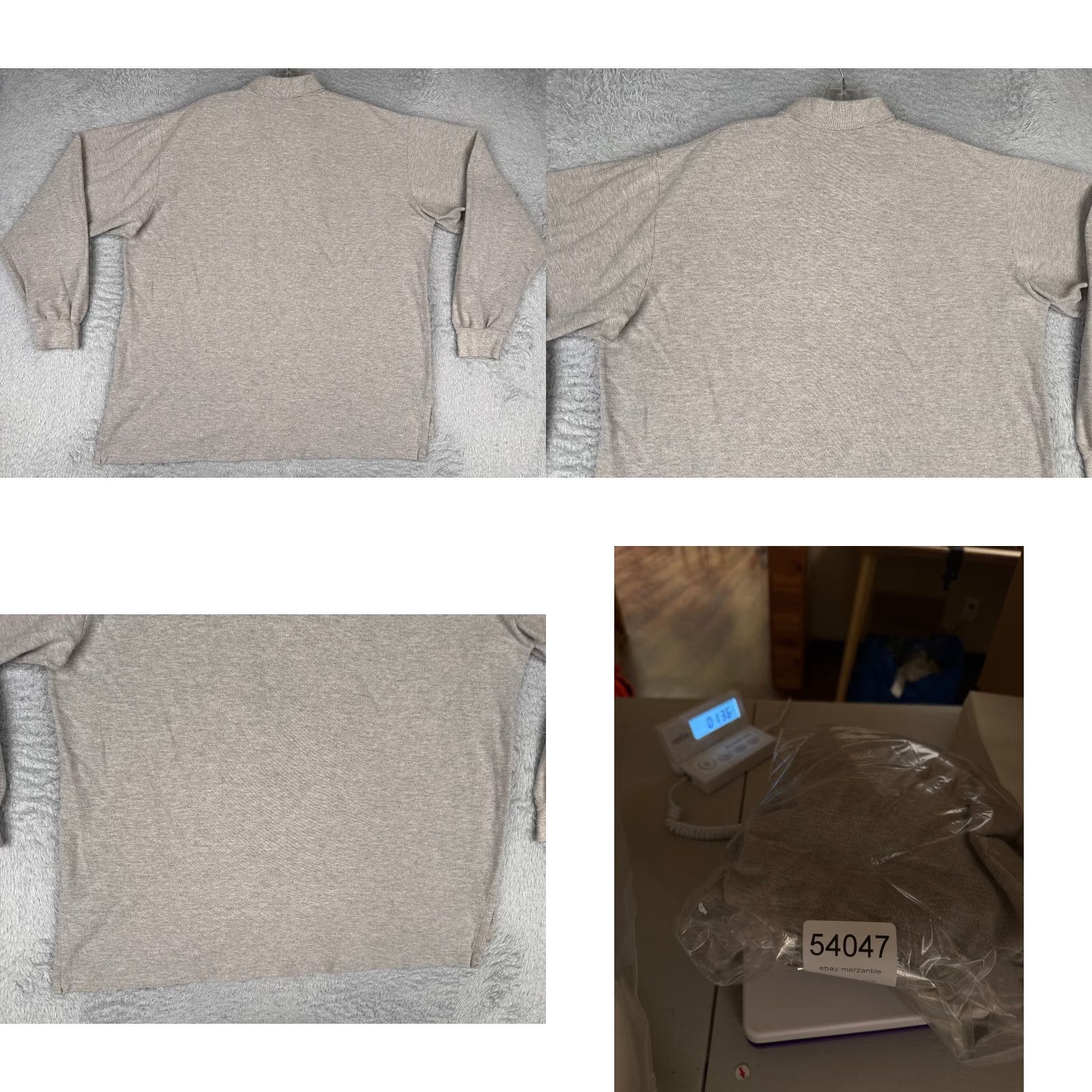 Ralph Lauren VINTAGE Ralph Lauren Polo Shirt Adults XL Gray 100% Cotton Jersey Polo Shirt Mens Large Gray 100% Cotton Vintage Men's Polo Size US XL / EU 56 / 4 - 9 Thumbnail