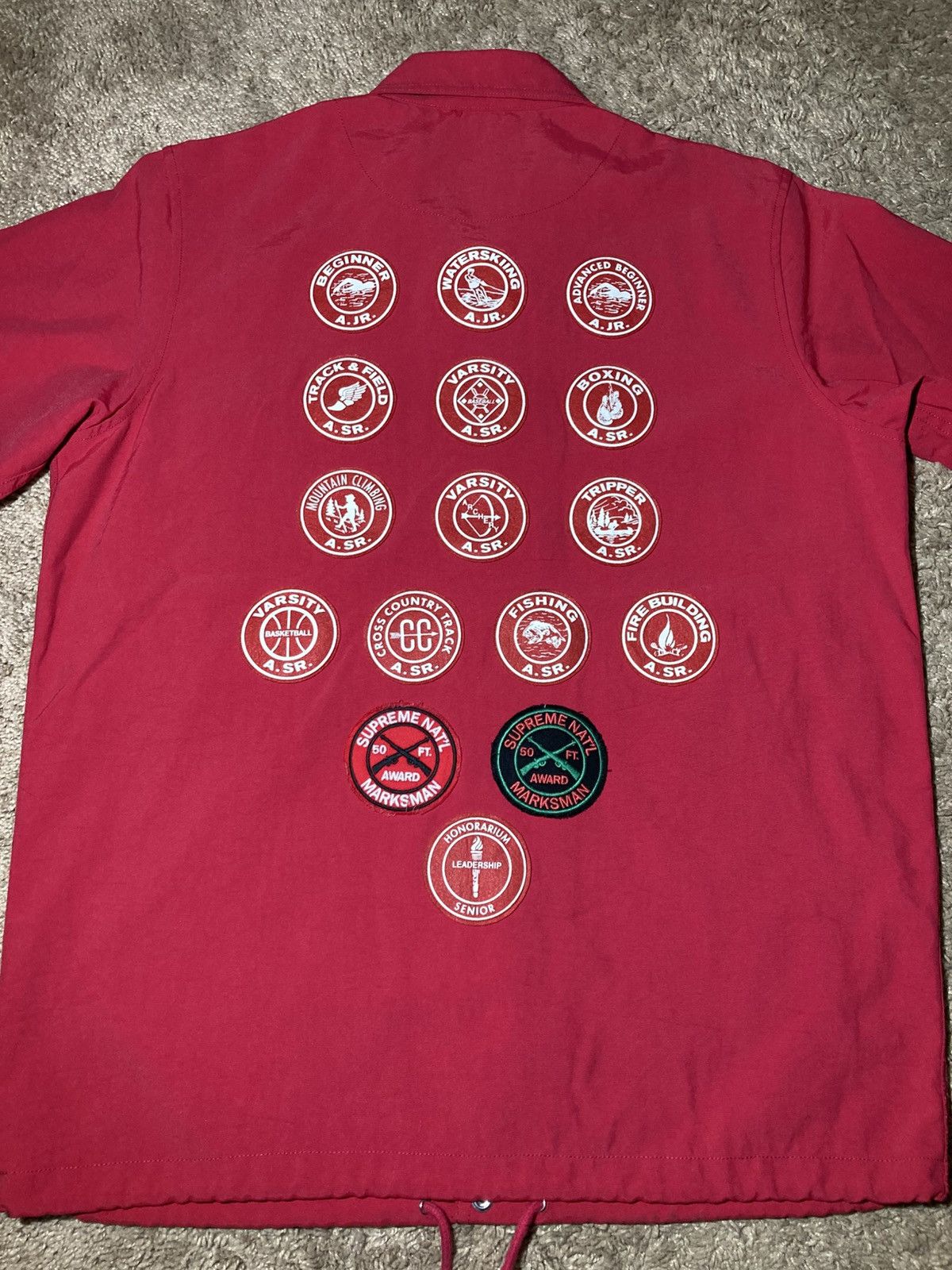 Supreme SS09 Supreme Boy Scouts Patches Coaches Jacket 2009 2000s Size US L / EU 52-54 / 3 - 2 Thumbnail