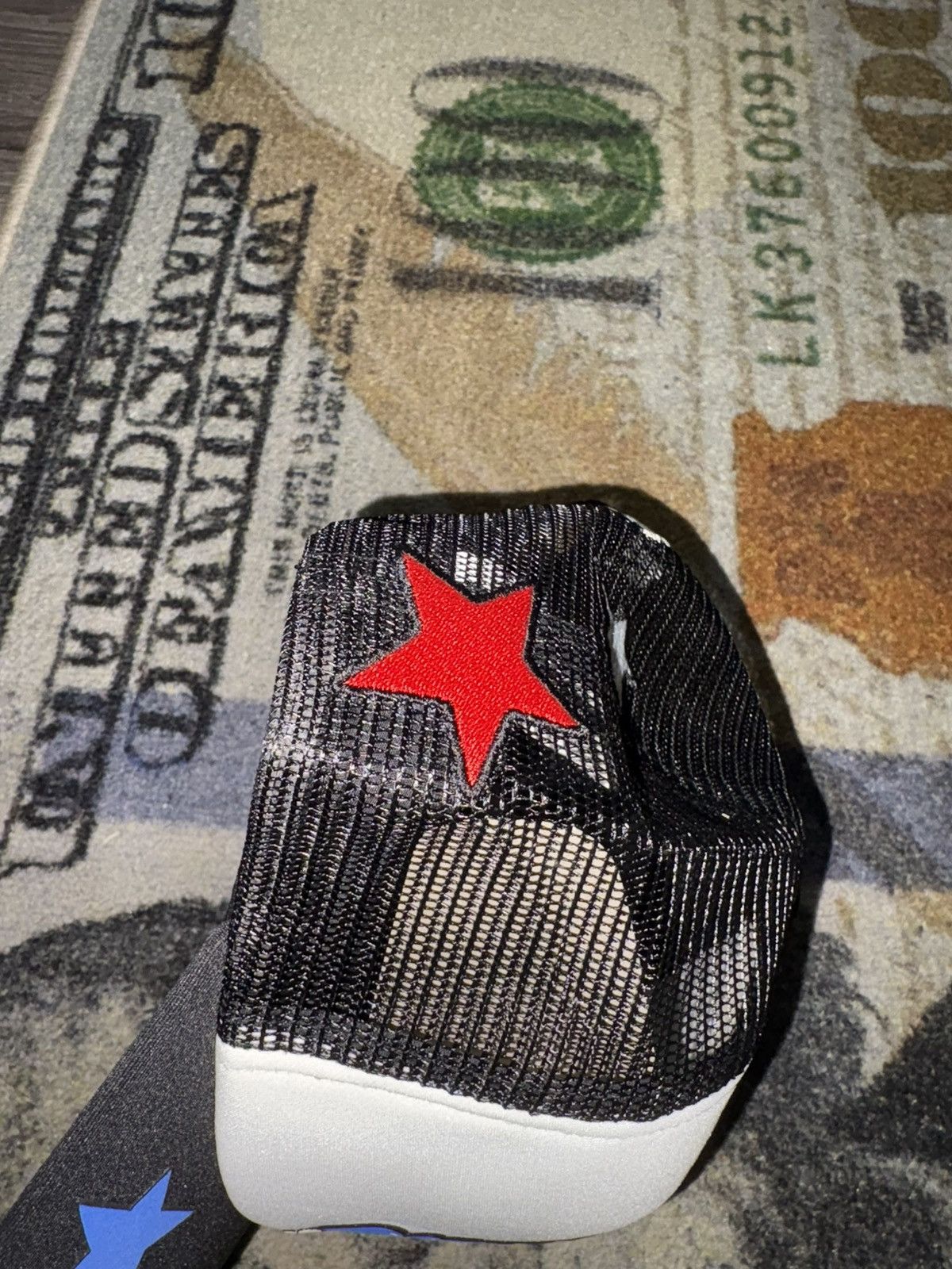 Palace Mark Bode Trucker Hat Black