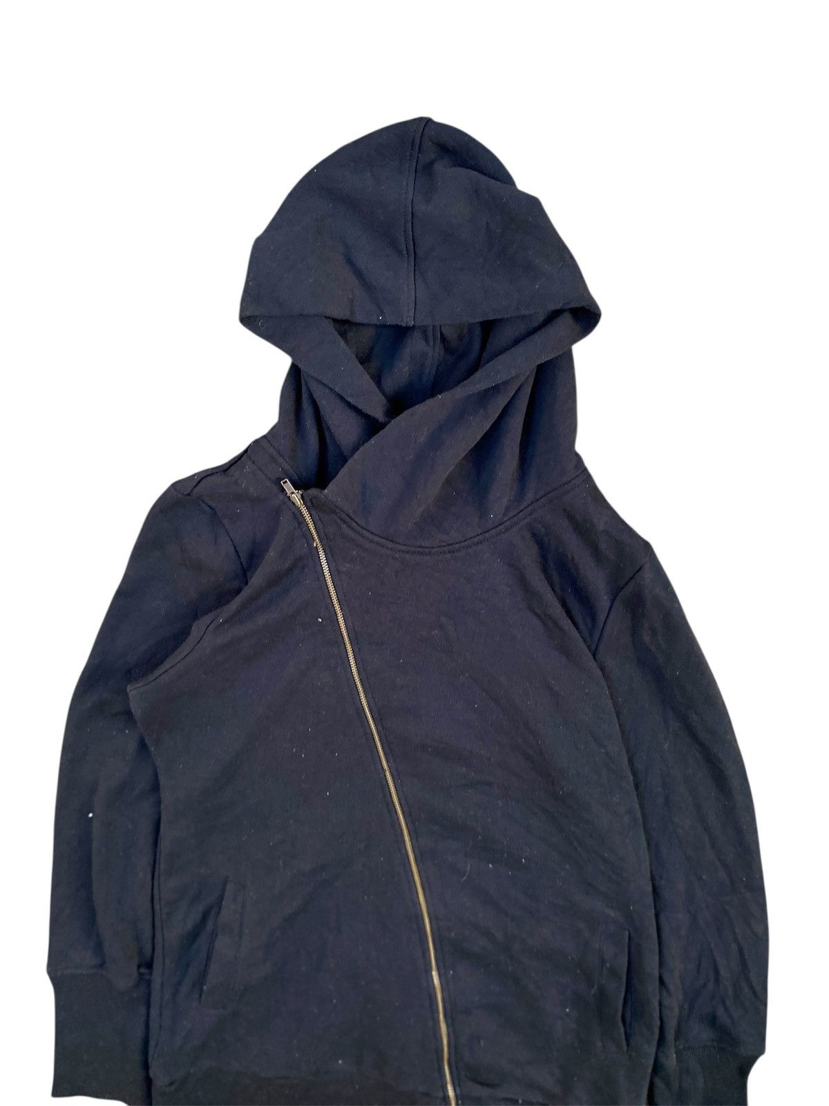 Issey Miyake × Yasuyuki Ishii × Yohji Yamamoto Net-Net Asymetrical Zip Hoodie Size US M / EU 48-50 / 2 - 2 Thumbnail