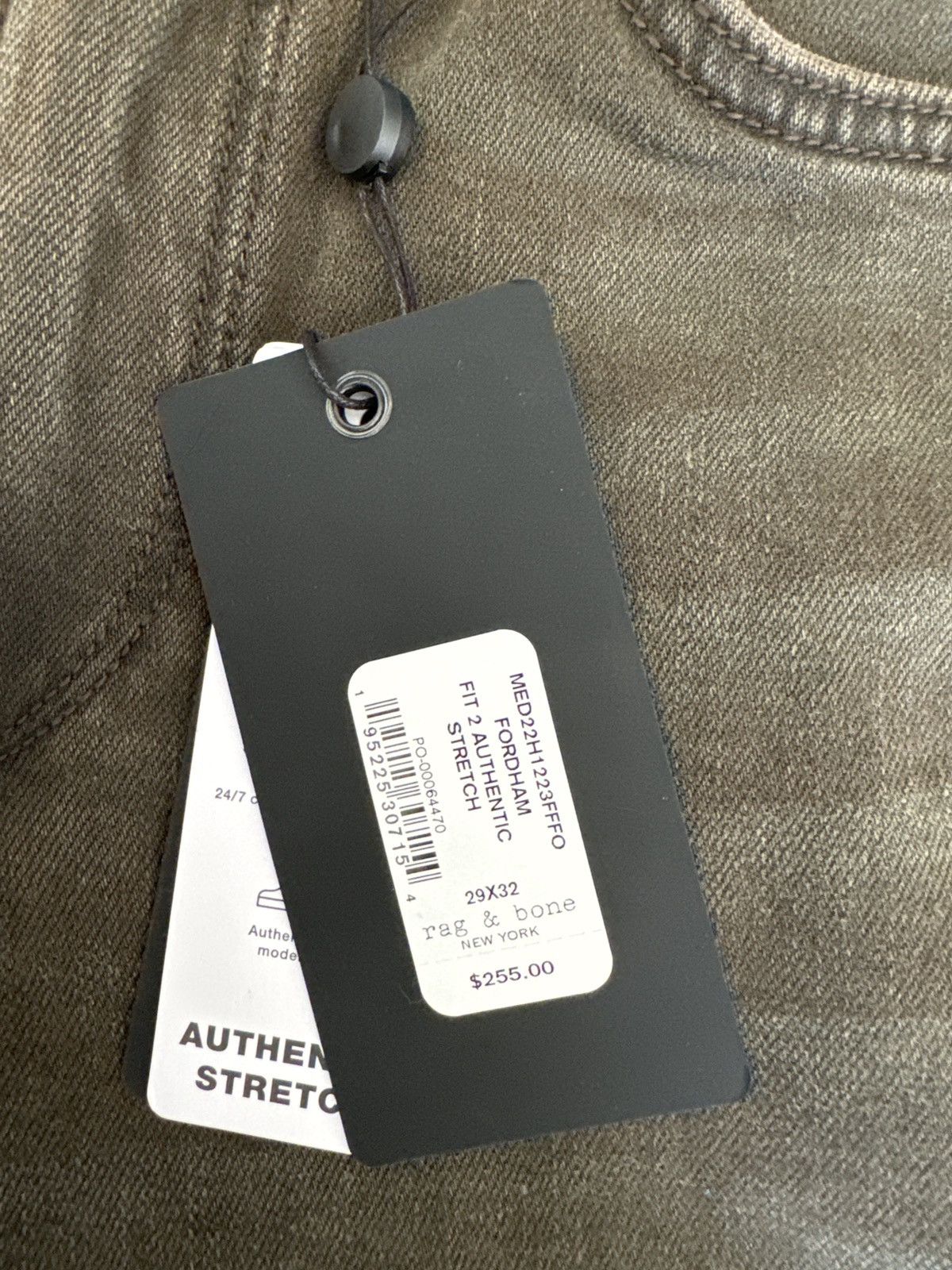 Rag & Bone Never worn brown jeans, hemmed at 28” Size US 29 - 3 Thumbnail