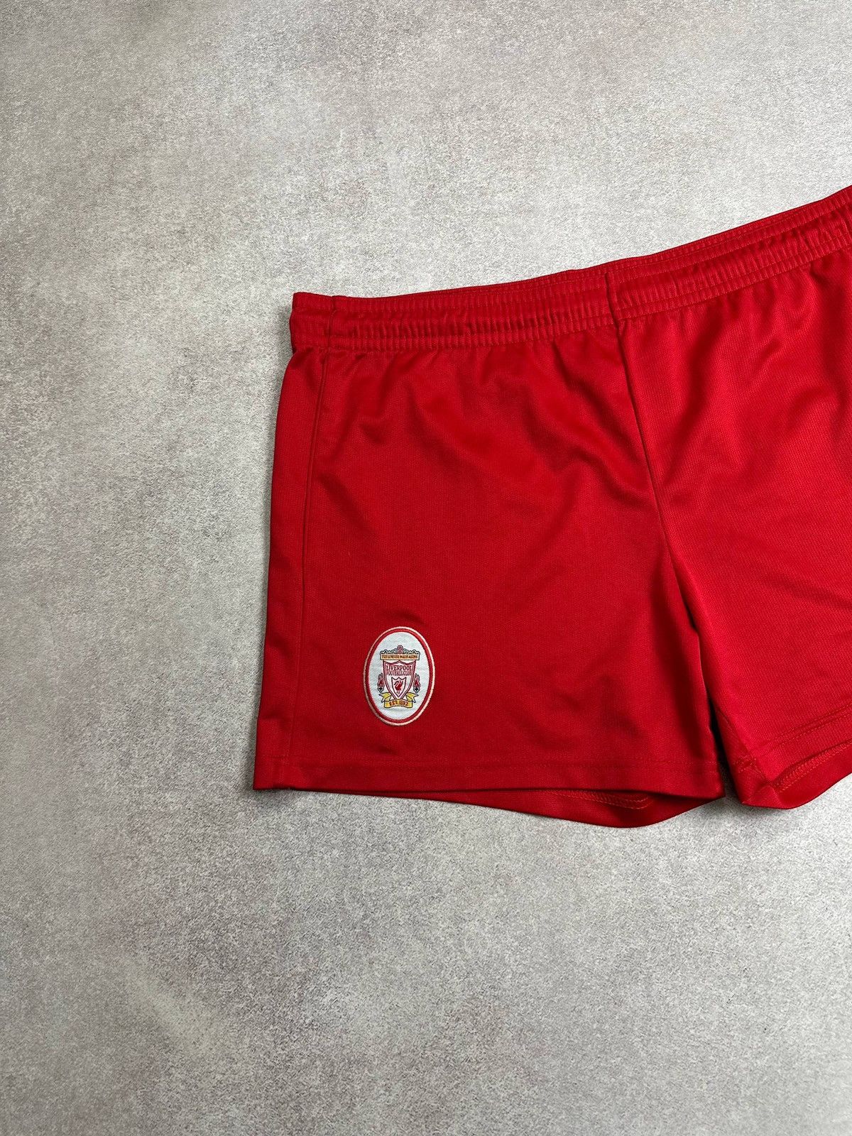 Reebok Vintage 90s Reebook Liverpool Football Shorts Rare M Size US 32 / EU 48 - 3 Thumbnail
