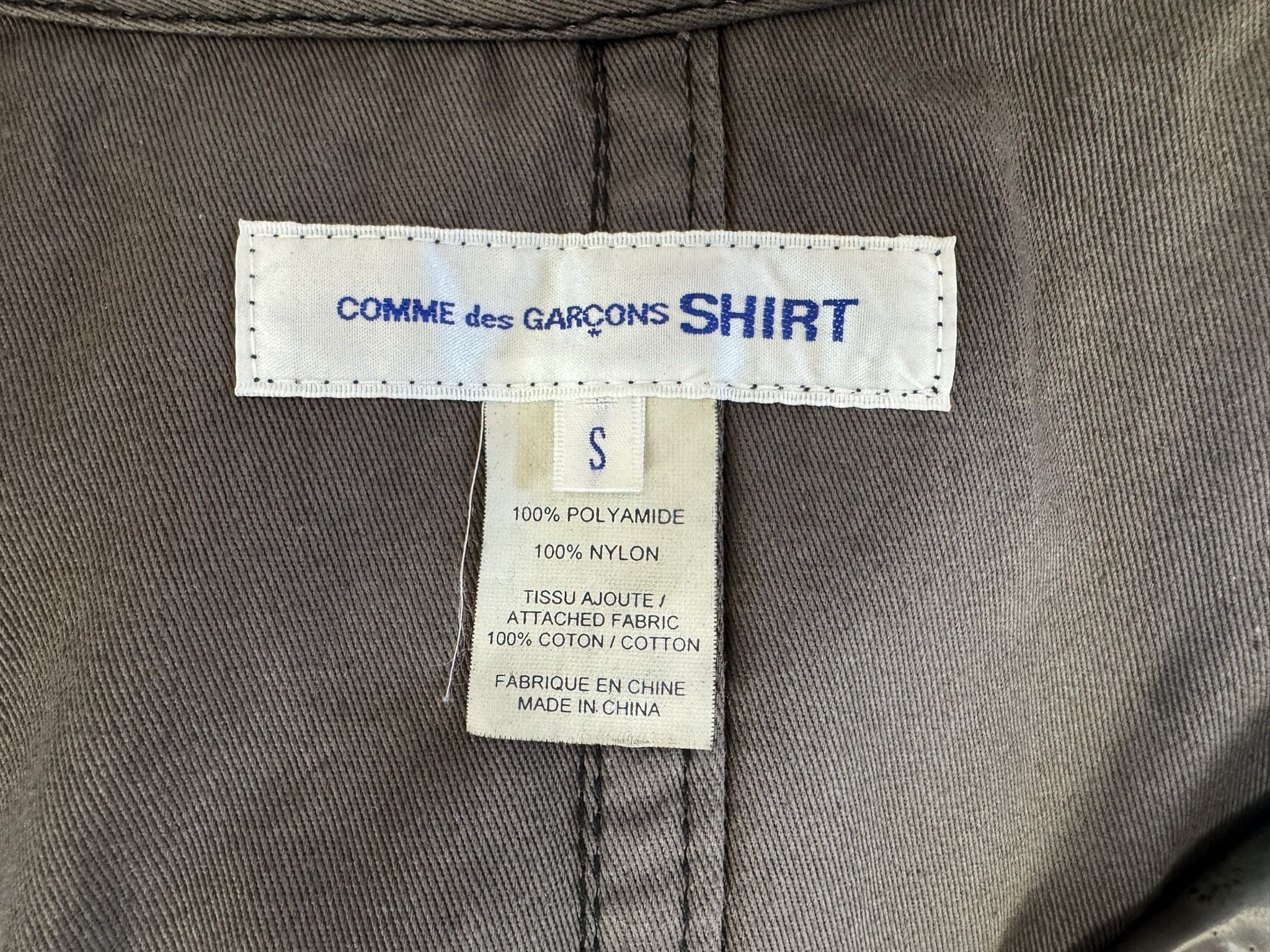 Comme des Garcons Comme des Garçons SHIRT Hooded Poncho Raincoat- W1990 Size S / US 4 / IT 40 - 3 Thumbnail