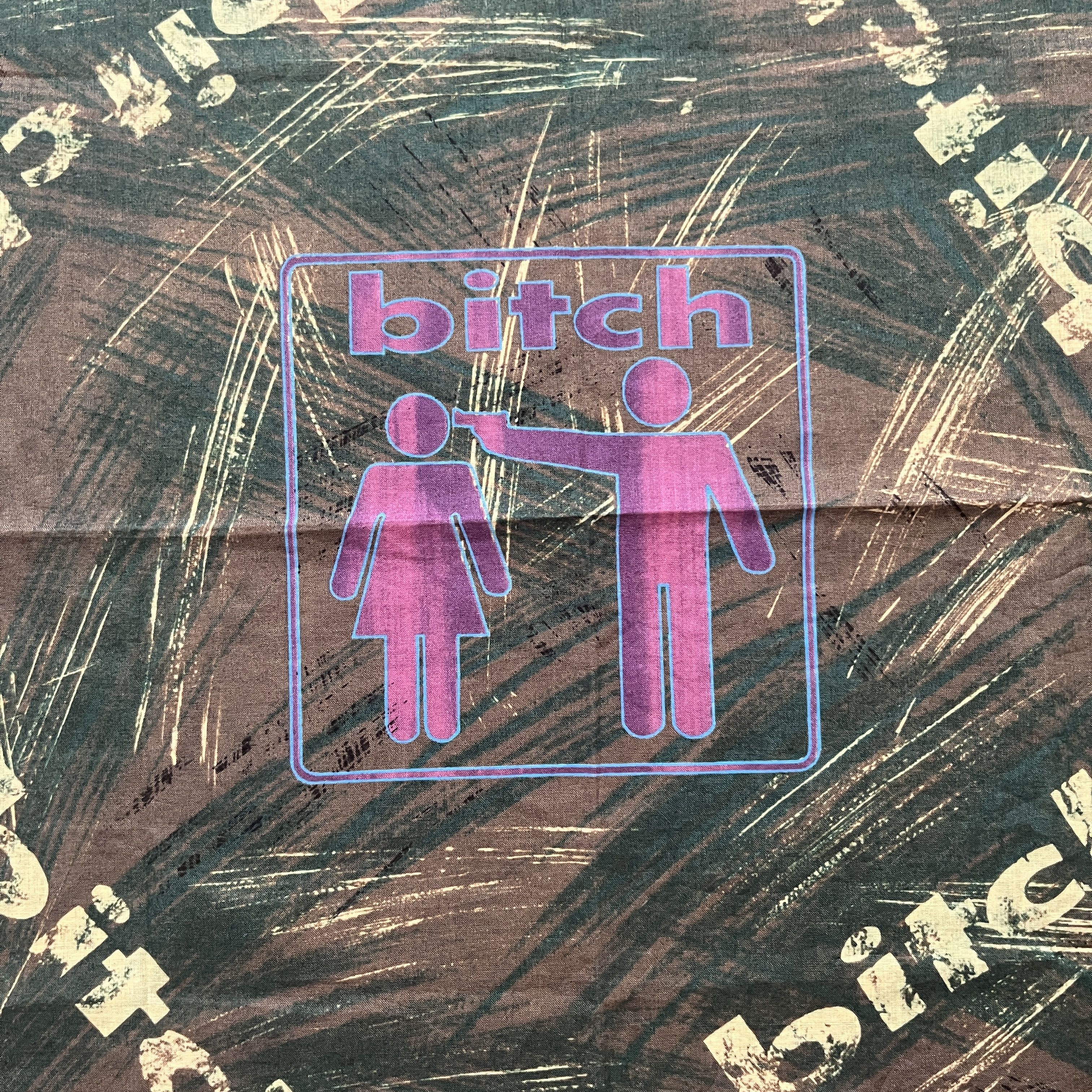 Vintage Bitch Skateboard Handkerchief Size ONE SIZE - 2 Thumbnail