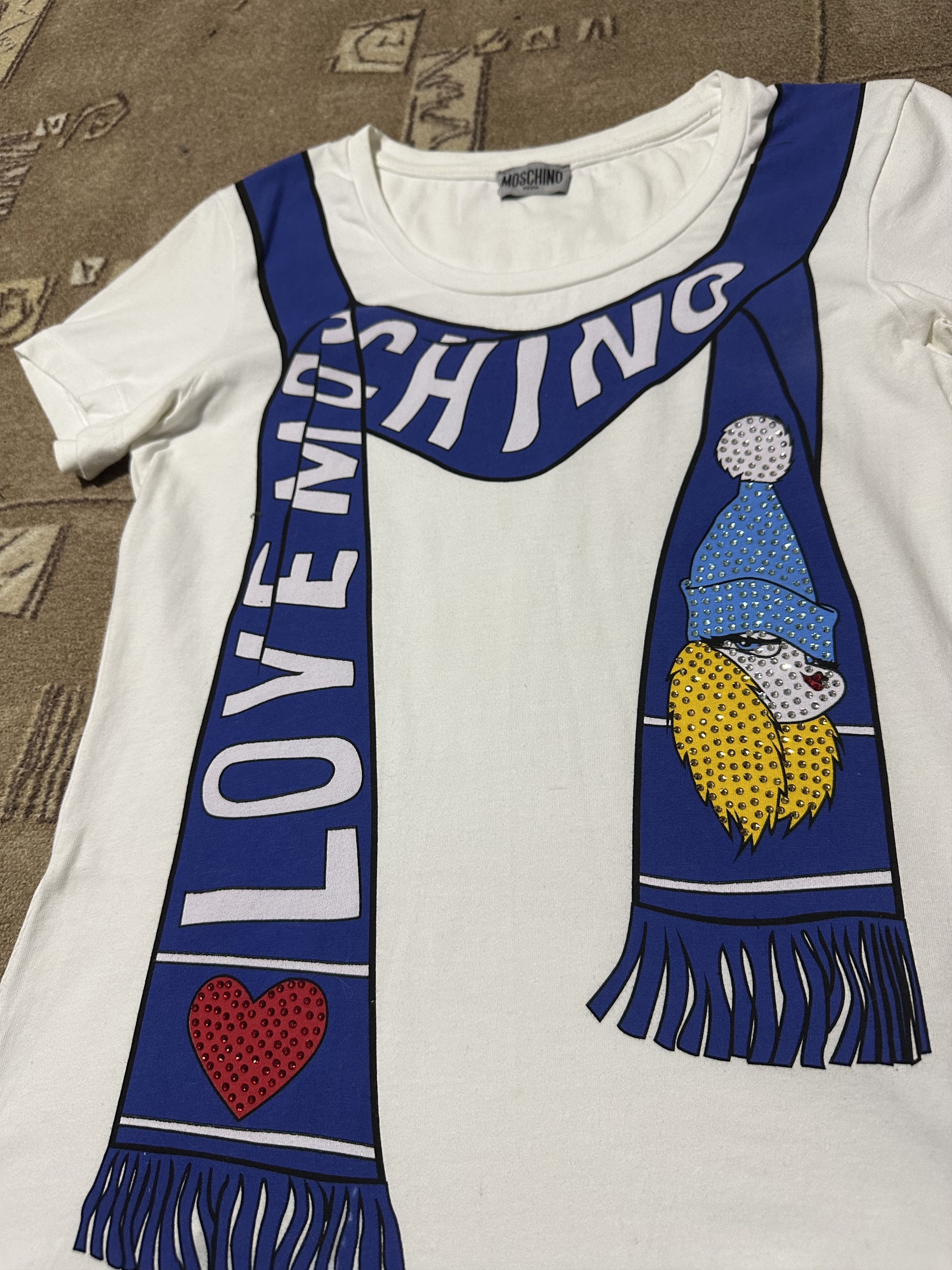 Love Moschino × Moschino Moschino T-shirt teen Size S / US 4 / IT 40 - 2 Thumbnail