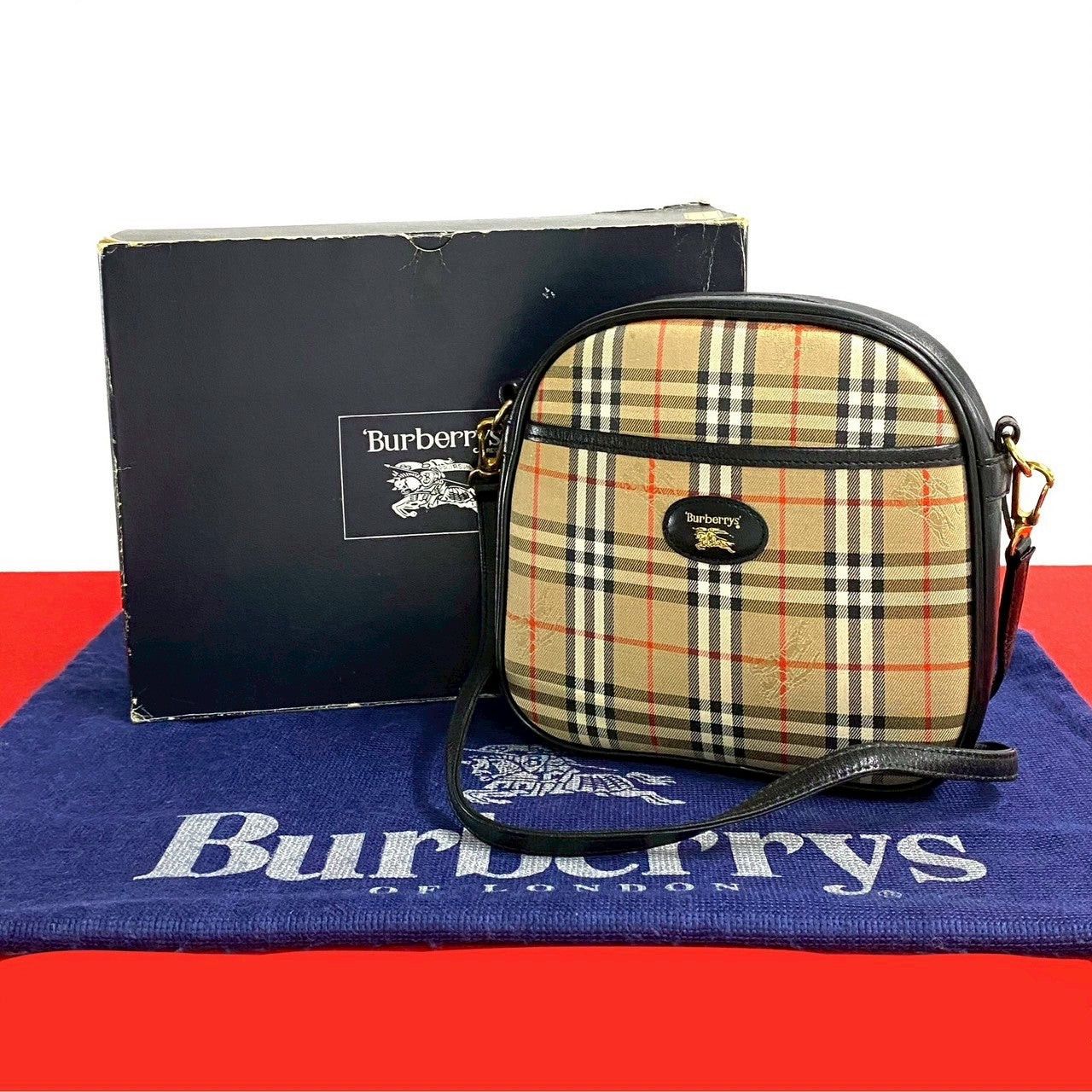 Burberry Burberry Shoulder Bag Neutrals Cotton Size ONE SIZE - 1 Thumbnail