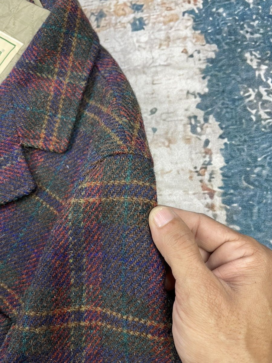 L.L. Bean Vintage LL Bean Checkered Plaid Wool Jackets Size US M / EU 48-50 / 2 - 10 Thumbnail