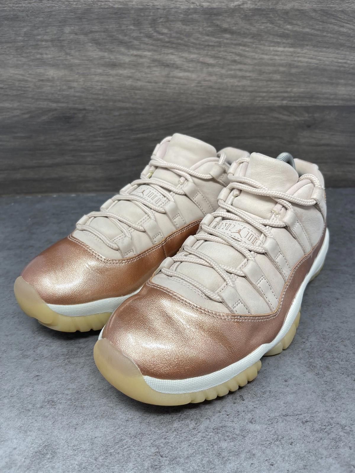 Jordan Brand Air Jordan 11 Low Rose Gold Womens Size 9 Sneakers Size US 9 / IT 39 - 2 Thumbnail