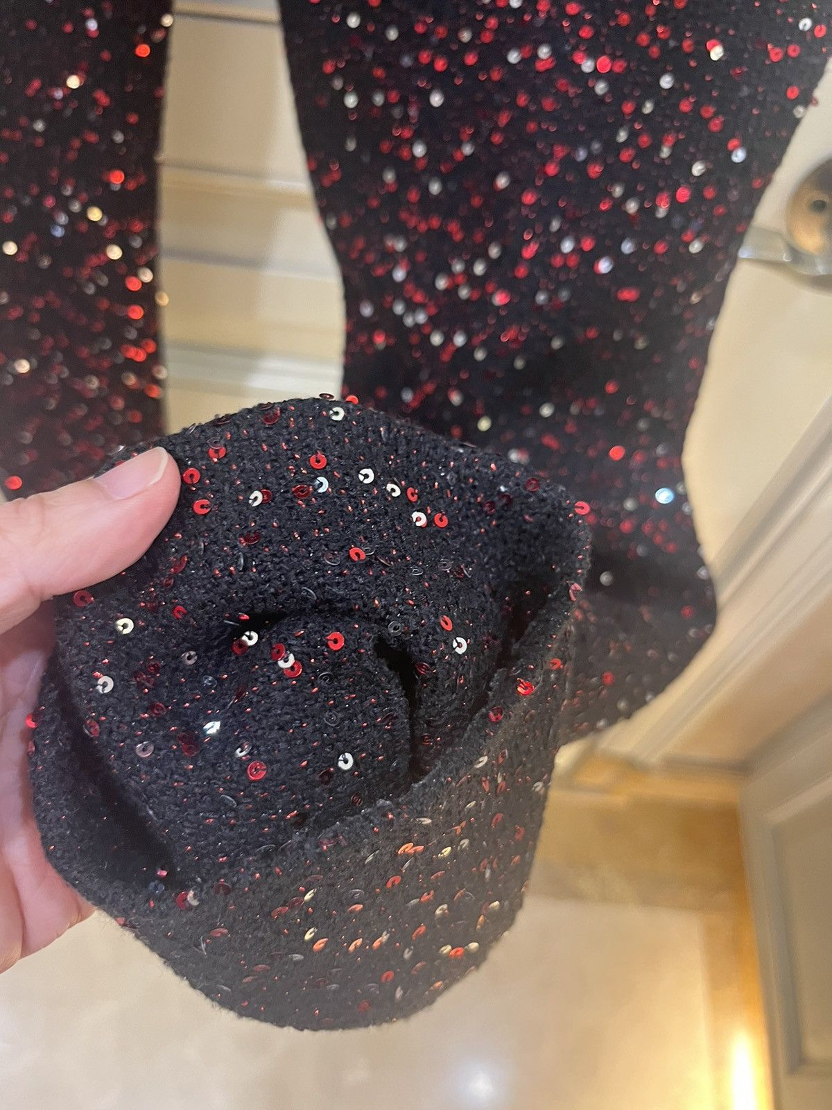 Saint Laurent Paris sequins pants size46 Size US 30 / EU 46 - 17 Thumbnail