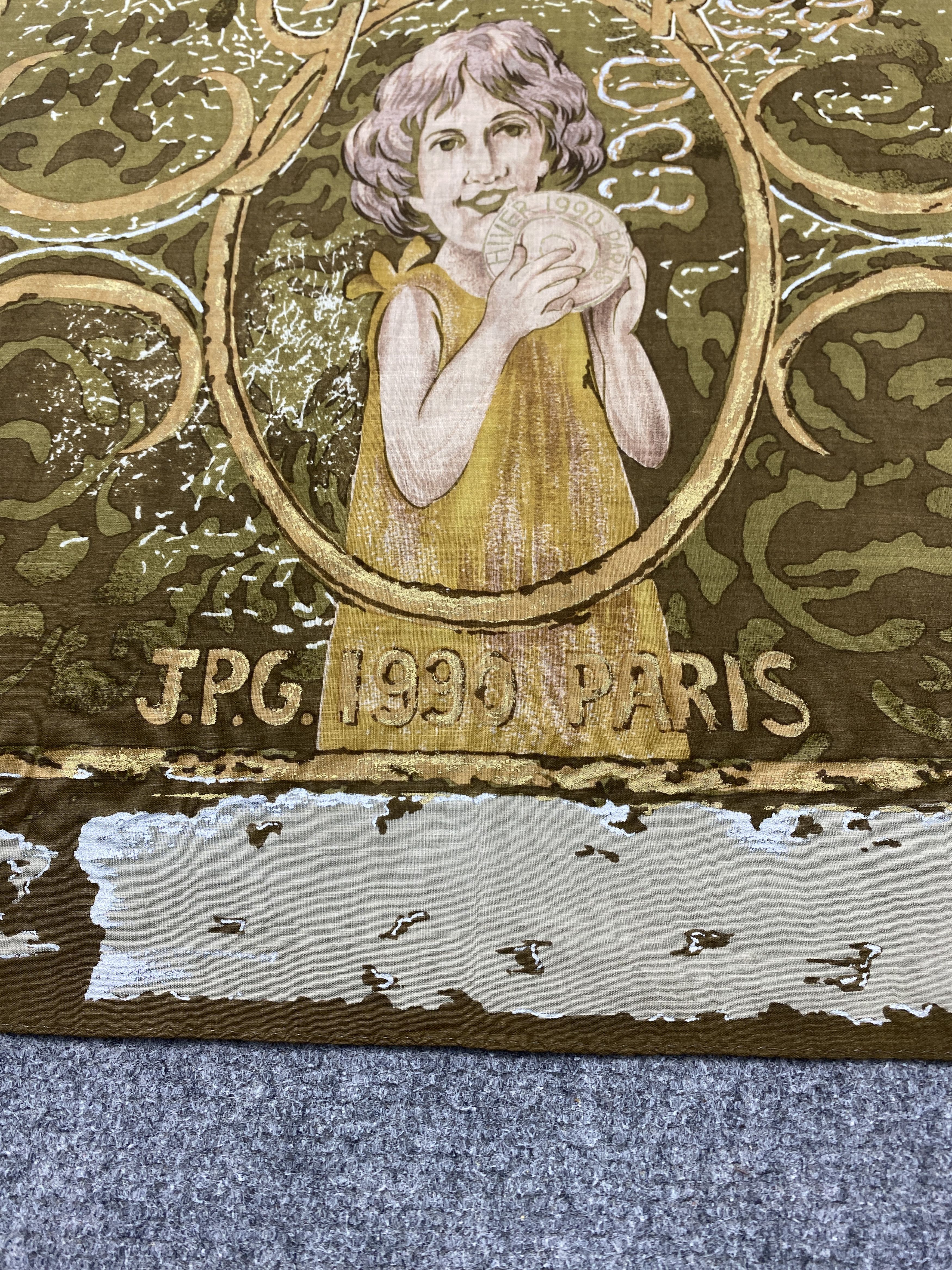 Jean Paul Gaultier Jean Paul Gaultier Handkerchief / Neckerchief HKC1140 Size ONE SIZE - 5 Thumbnail