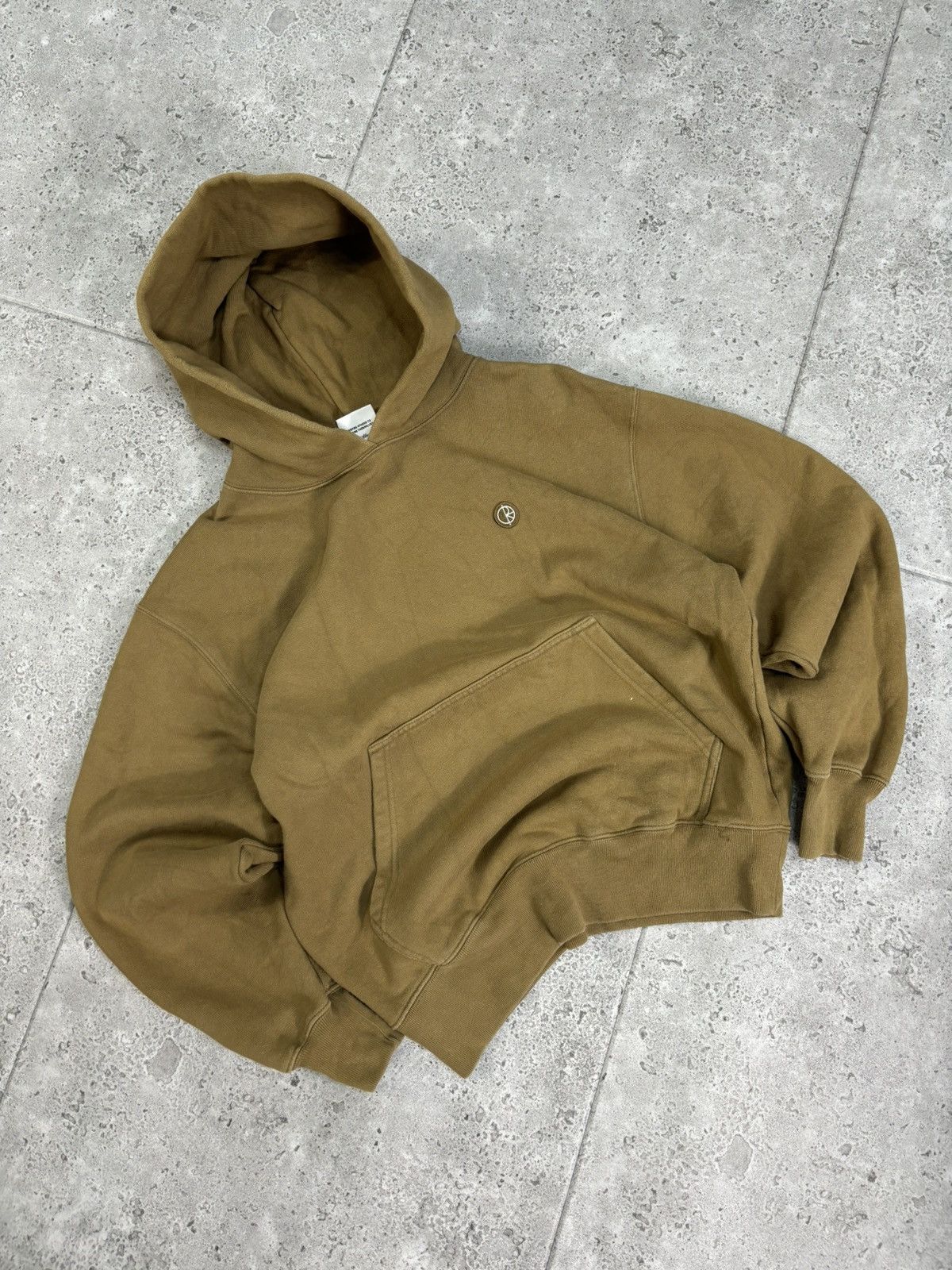 Polar Skate Co. × Vintage Boxy Polar Skate Hoodie Brown Patch Y2K Pinterest Size US S / EU 44-46 / 1 - 2 Thumbnail