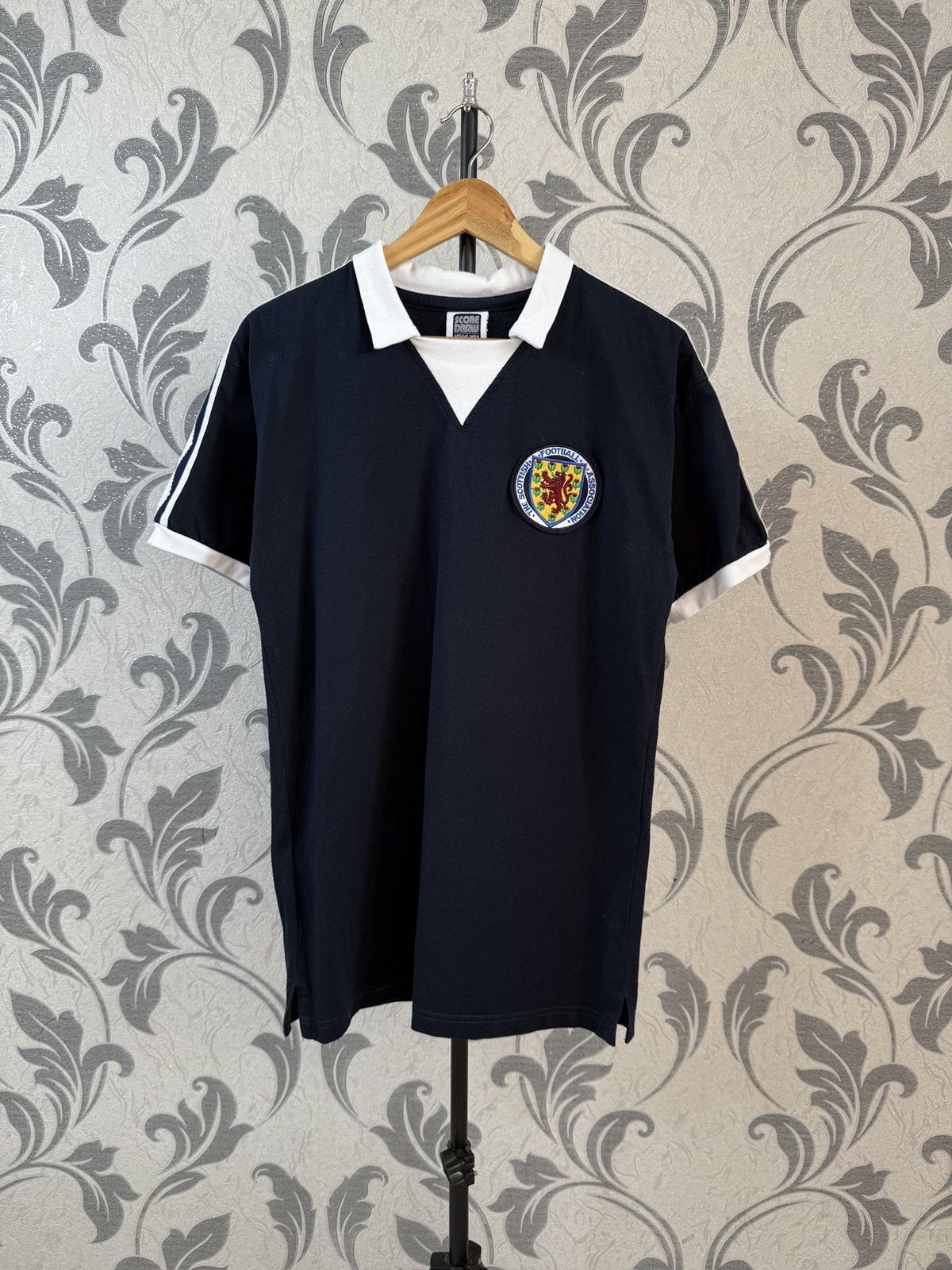 Other SCORE DRAW SCOTLAND HOME FOOTBALL SHIRT RETRO JERSEY 90s Size US M / EU 48-50 / 2 - 8 Thumbnail