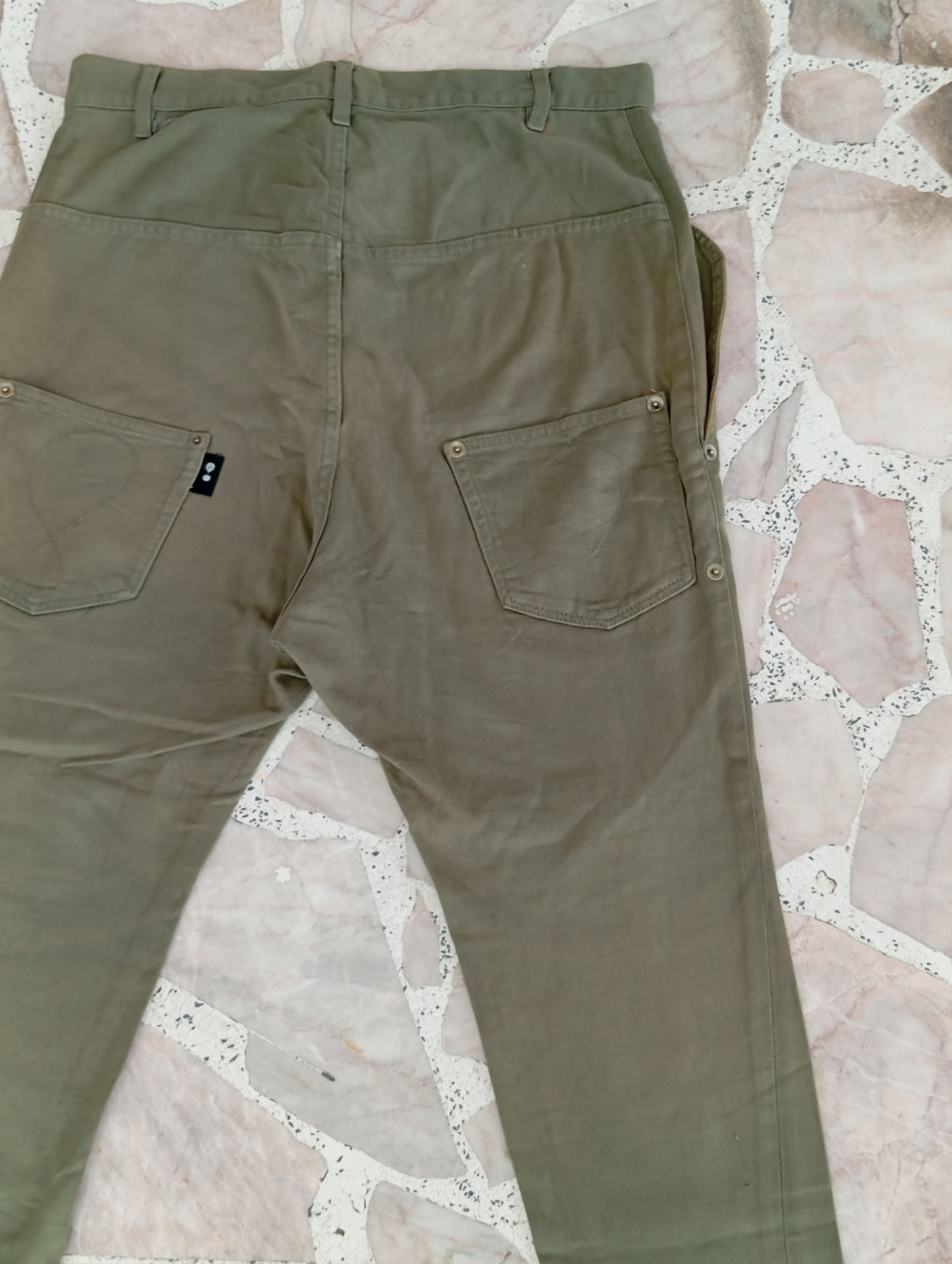 Issey Miyake × Japanese Brand Jevous Enprie Olive Pants Size US 34 / EU 50 - 13 Thumbnail