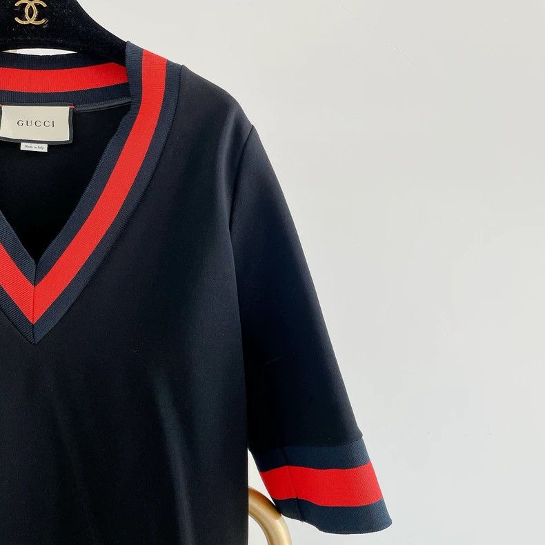 Gucci Gucci Color-blocked knitted dress 2504-Nextarrow Size S / US 4 / IT 40 - 3 Thumbnail