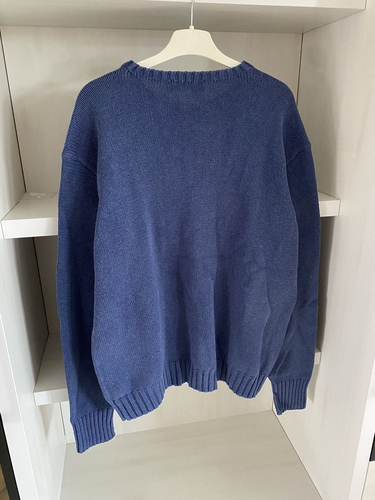 Polo Ralph Lauren Polo Ralph Lauren Knit Sweater Vintage Streetwear Blue Size US L / EU 52-54 / 3 - 5 Thumbnail