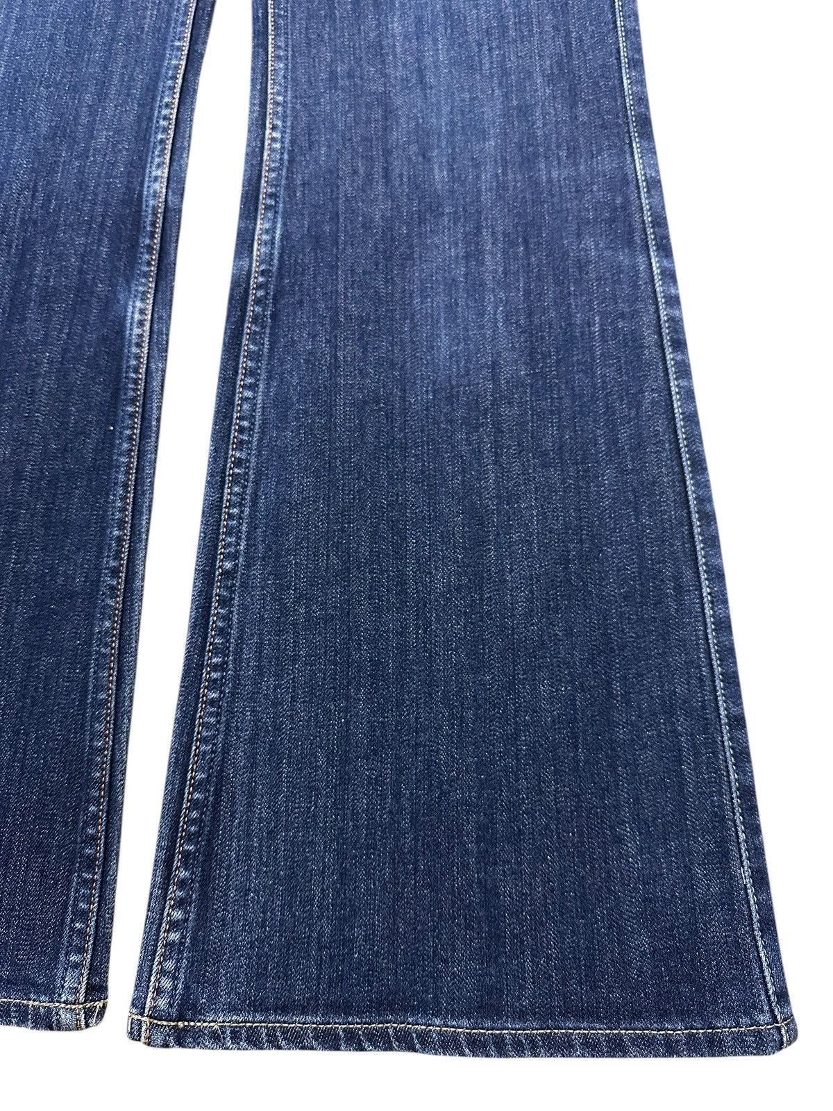 Japanese Brand Vintage Japanese Uniqlo Blue Wash Style Wide Leg Jeans Size US 30 / EU 46 - 8 Thumbnail