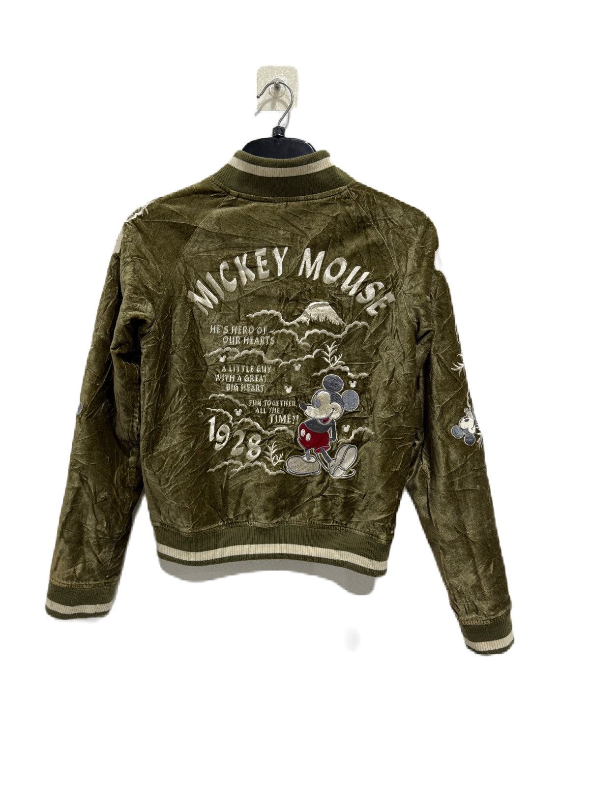 Mickey Mouse Sukajan Mickey Mouse Reversible Mount Fuji Embroidery Size M / US 6-8 / IT 42-44 - 3 Thumbnail