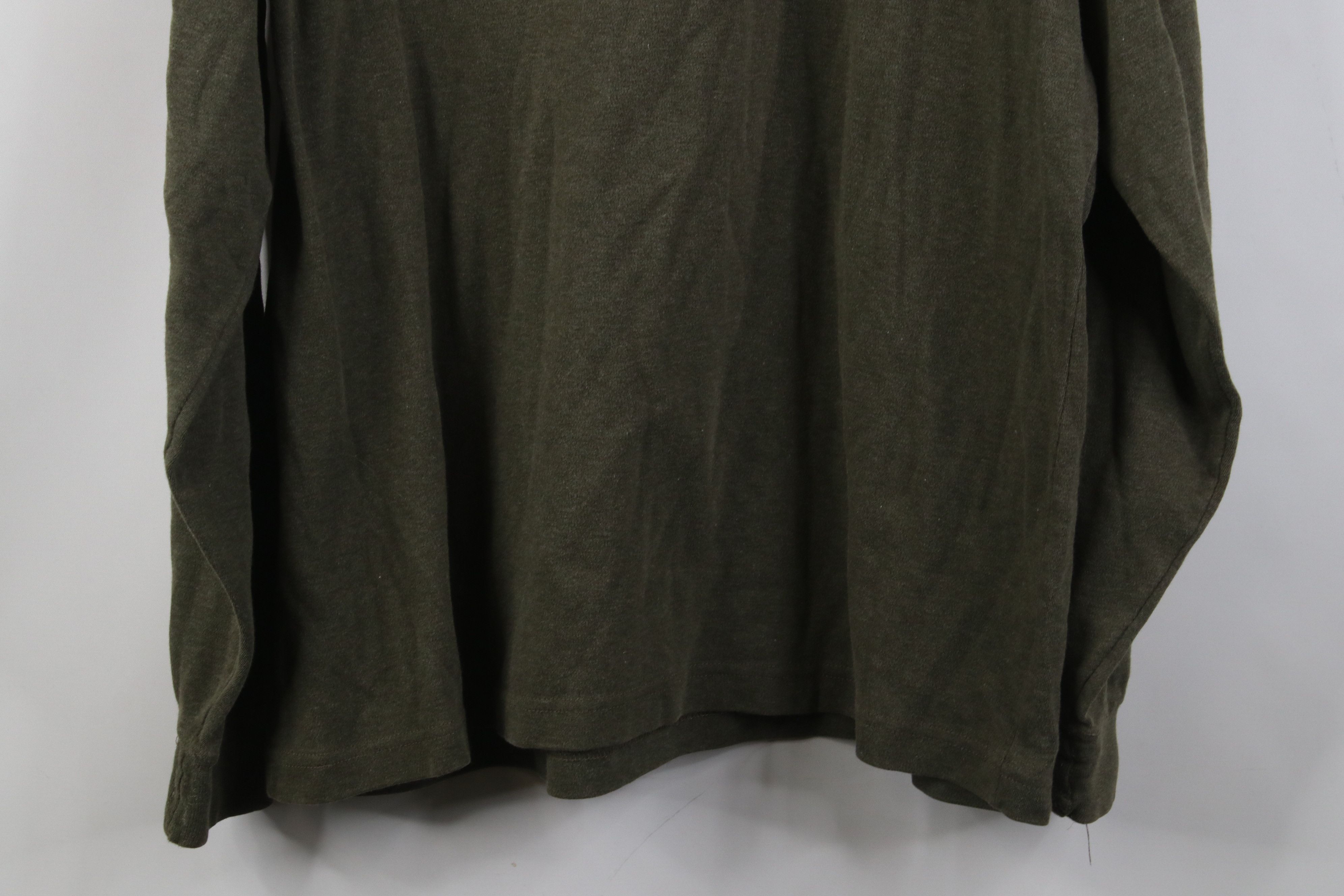 Lands' End Vintage 90s Lands End Mock Neck Long Sleeve T-Shirt USA Size US L / EU 52-54 / 3 - 14 Thumbnail