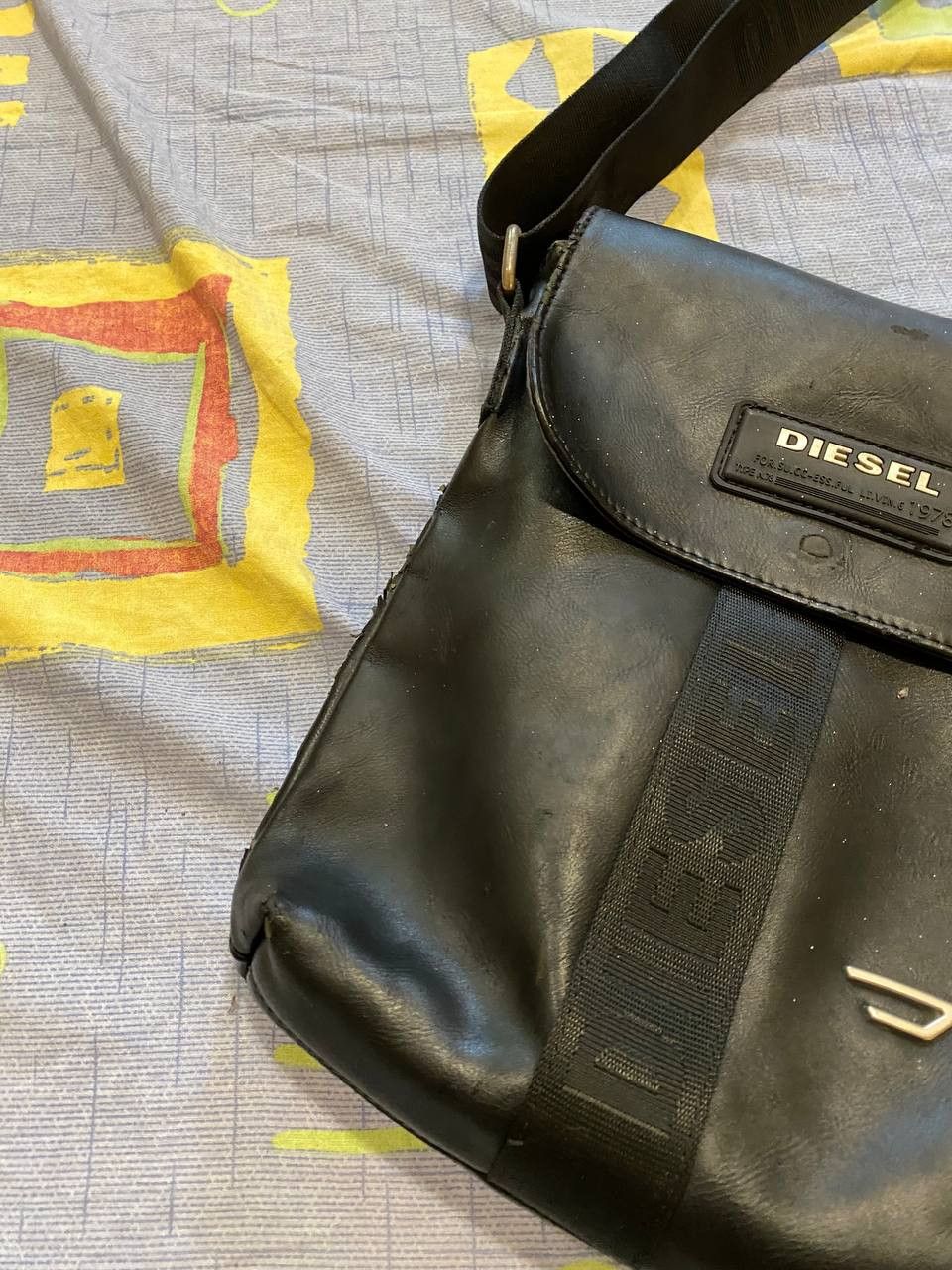 Diesel Vintage Diesel Shoulders Bag Y2K Big Logo Size ONE SIZE - 5 Thumbnail