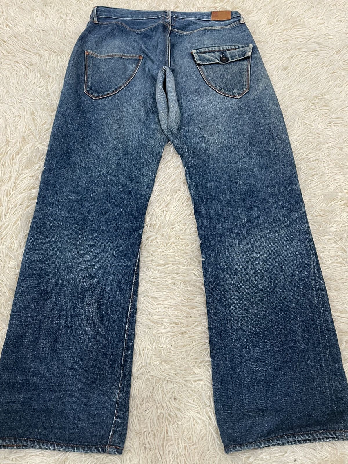 KATO Buy Now‼️Distressed Kato Selvedge Denim (KUR-01) Size US 30 / EU 46 - 10 Thumbnail