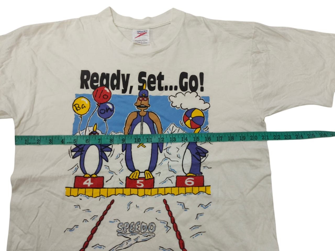 Japanese Brand Vintage Speedo Tee Size US L / EU 52-54 / 3 - 7 Thumbnail