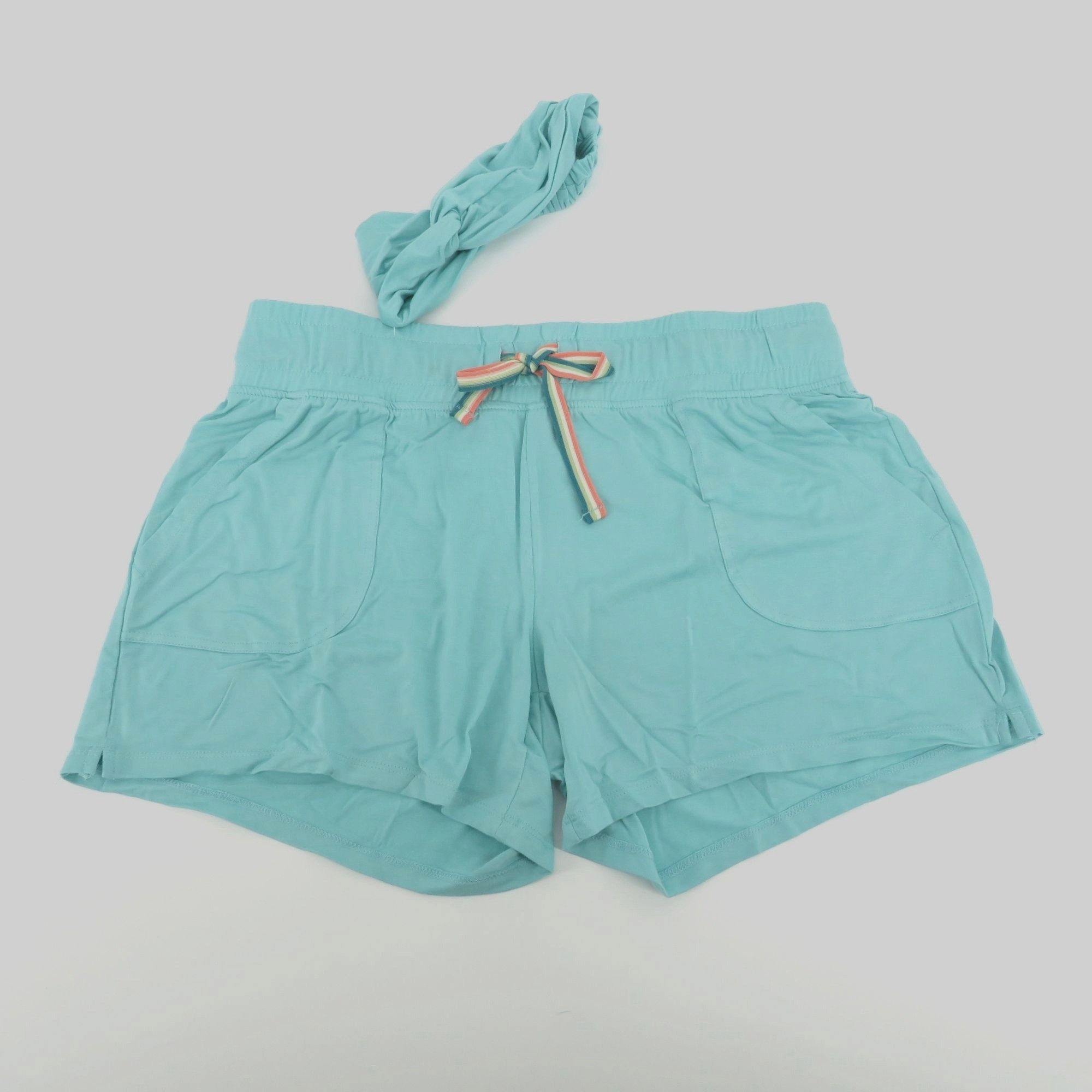 Wildfox Wildfox 3pc Lounge Set Tank Shorts & Headband Medium Mint Gr Size ONE SIZE - 5 Thumbnail