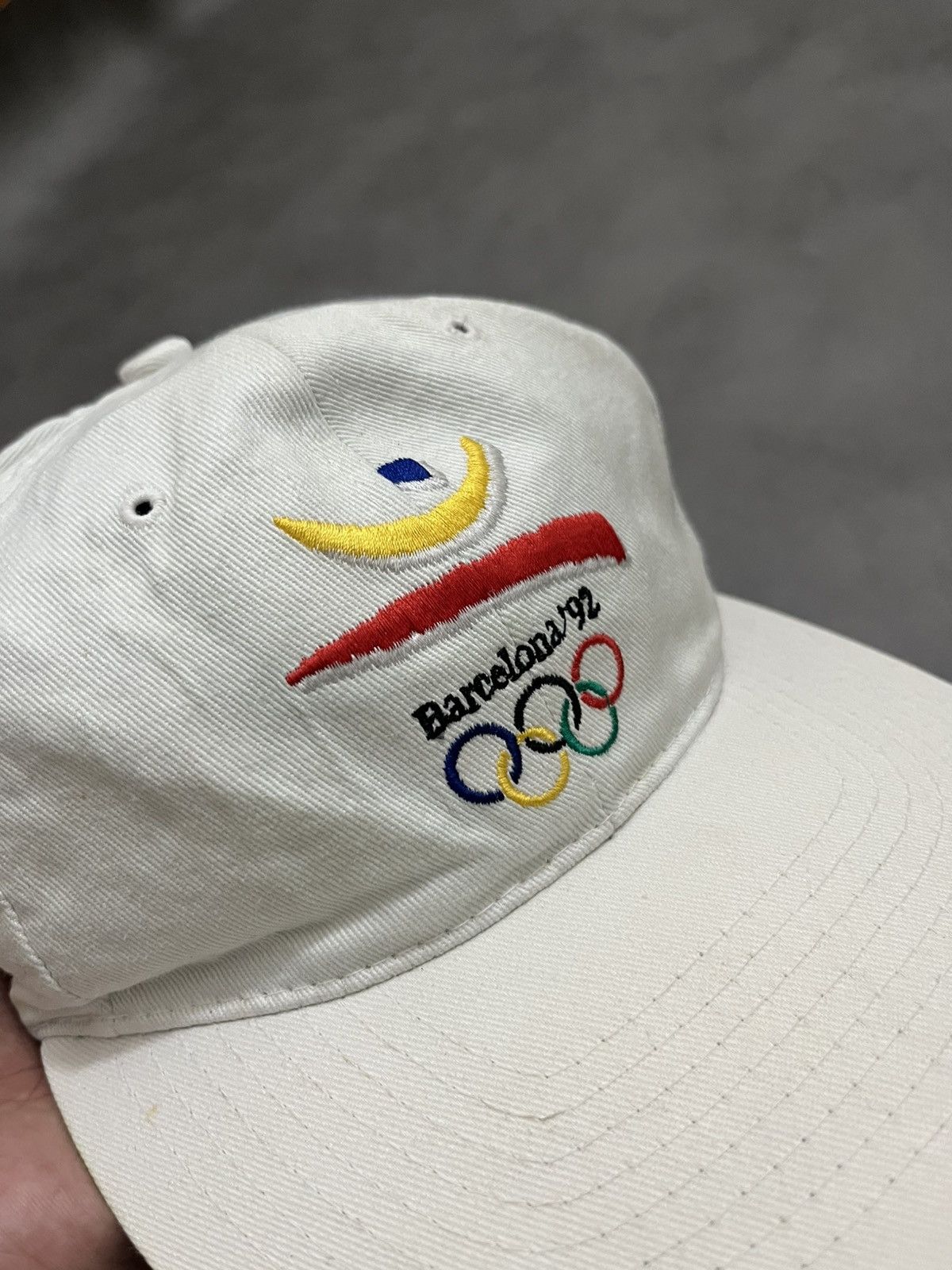 Vintage Vintage 1992 Barcelona summer Olympics snapback Size ONE SIZE - 2 Thumbnail