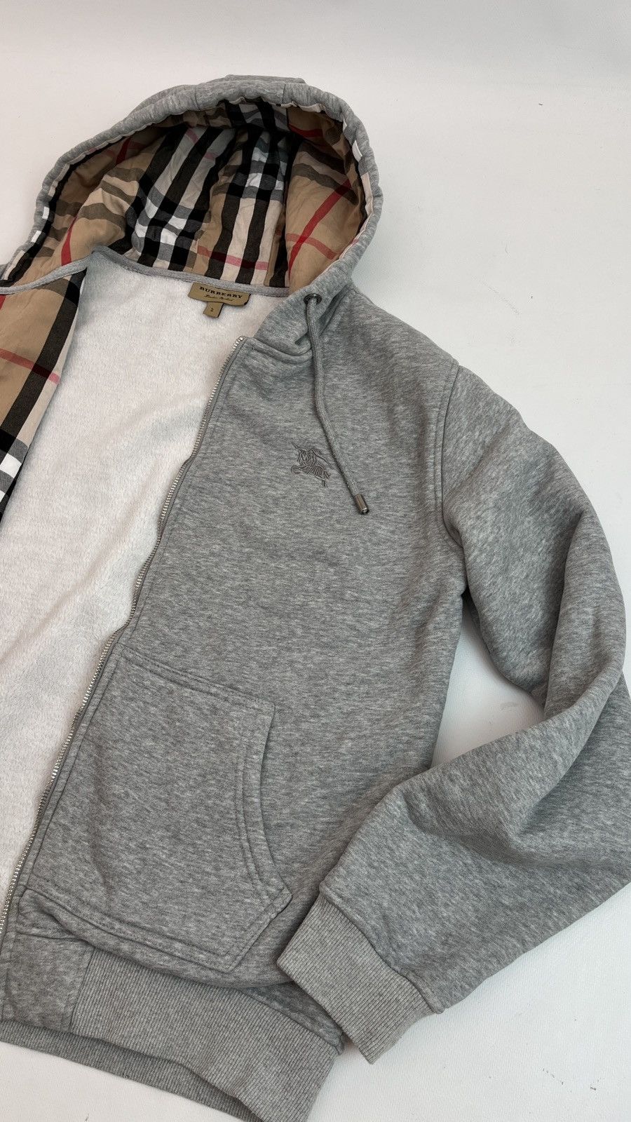 Burberry Zip Hoodie