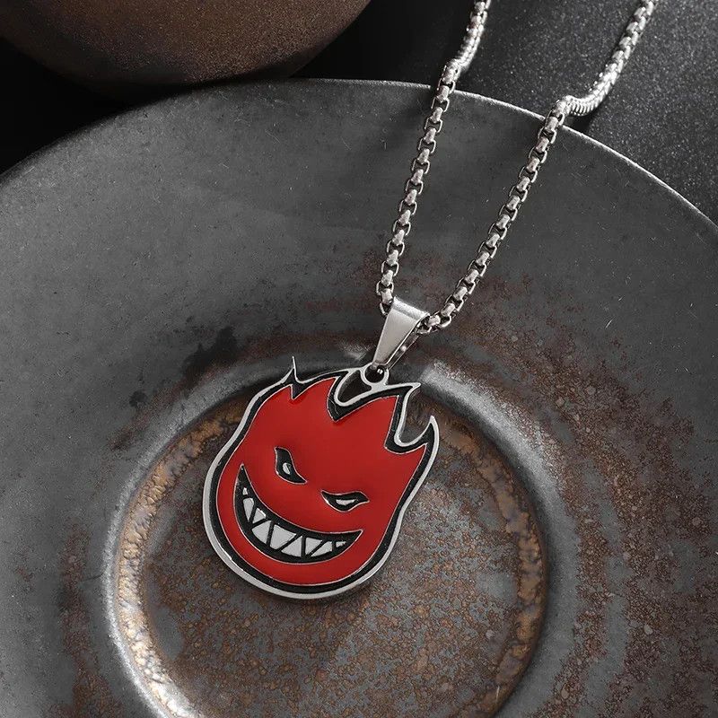 Jewelry × Vintage Flame Little Devil Necklace Size ONE SIZE - 5 Thumbnail