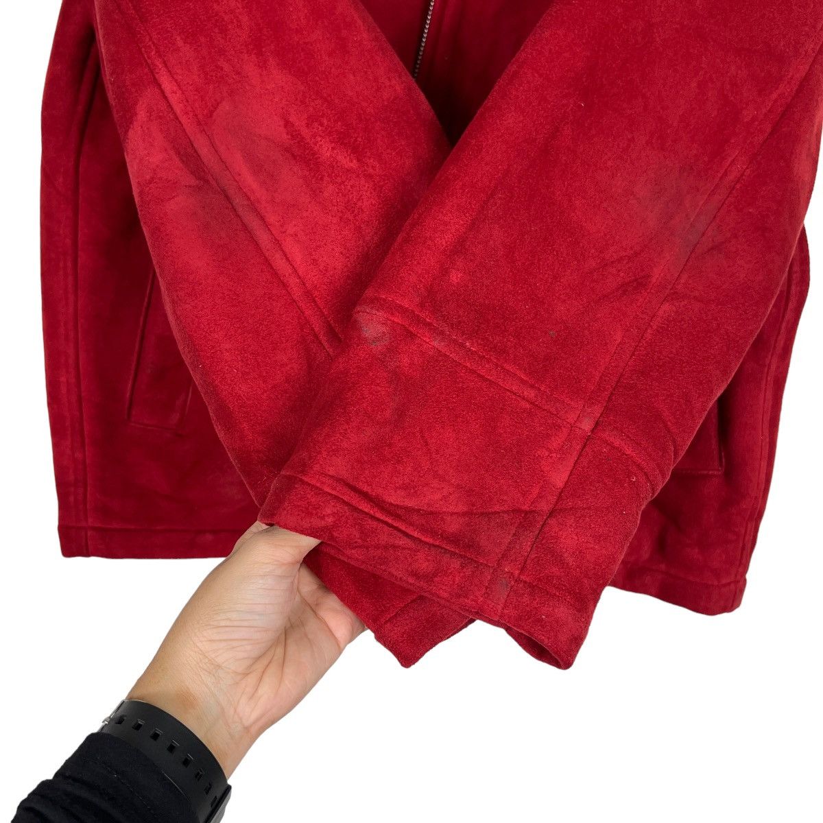 Daniel Cremieux 🔥 DANIEL CREMIEUX SUEDE FUR SYNTETIC BLOUSON LEATHER JACKET Size US M / EU 48-50 / 2 - 13 Thumbnail