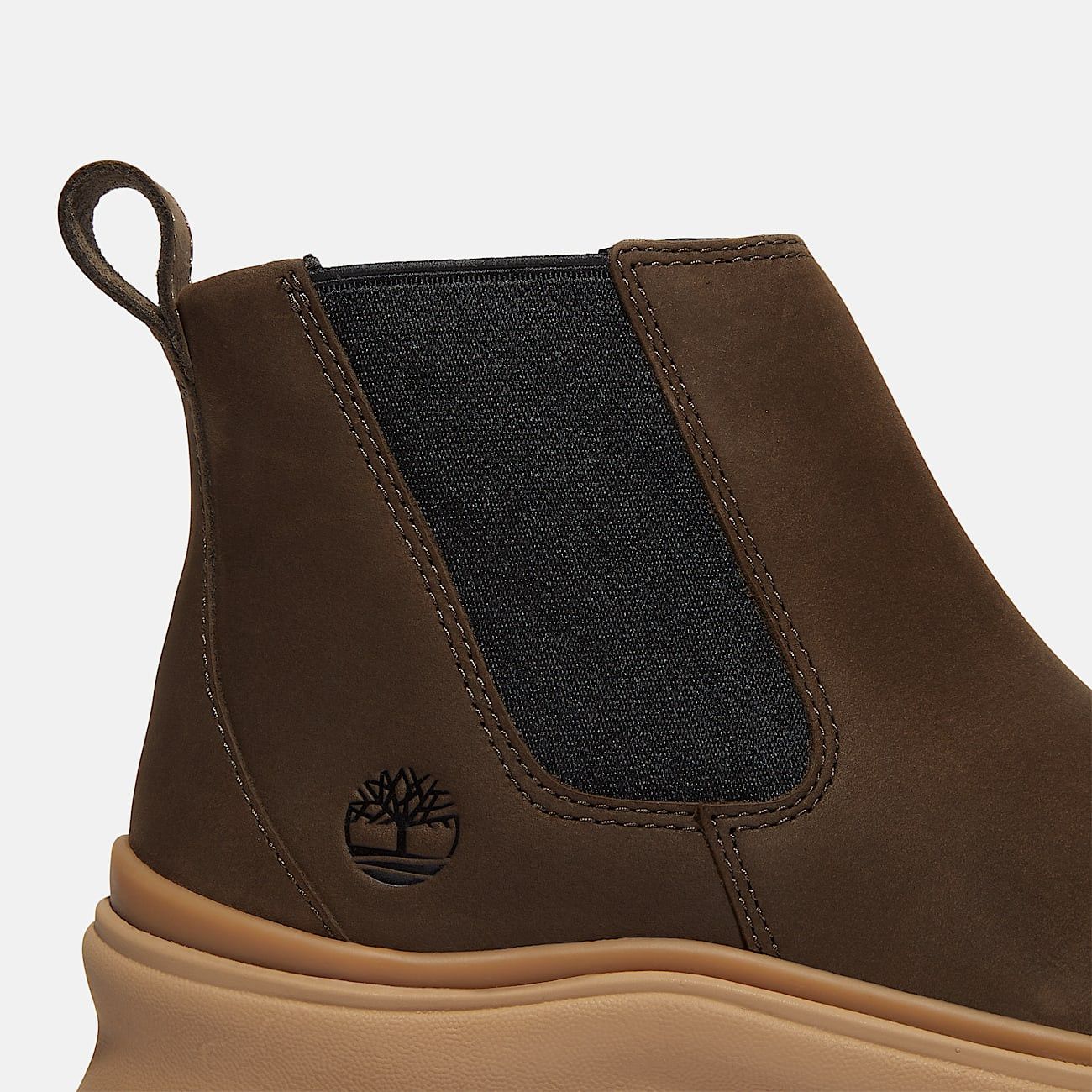 Timberland TIMBERLAND WOMEN'S 9 ROXIE LANE MID CHELSEA BOOT DK BROWN Size US 9 / IT 39 - 7 Thumbnail