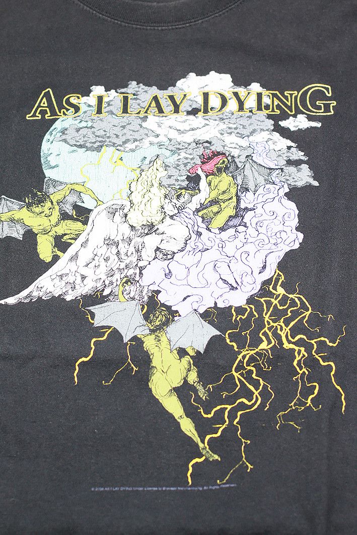 Hanes Vintage 2005 As I Lay Dying Band T-Shirt – Hanes Heavyweight Size US L / EU 52-54 / 3 - 5 Thumbnail