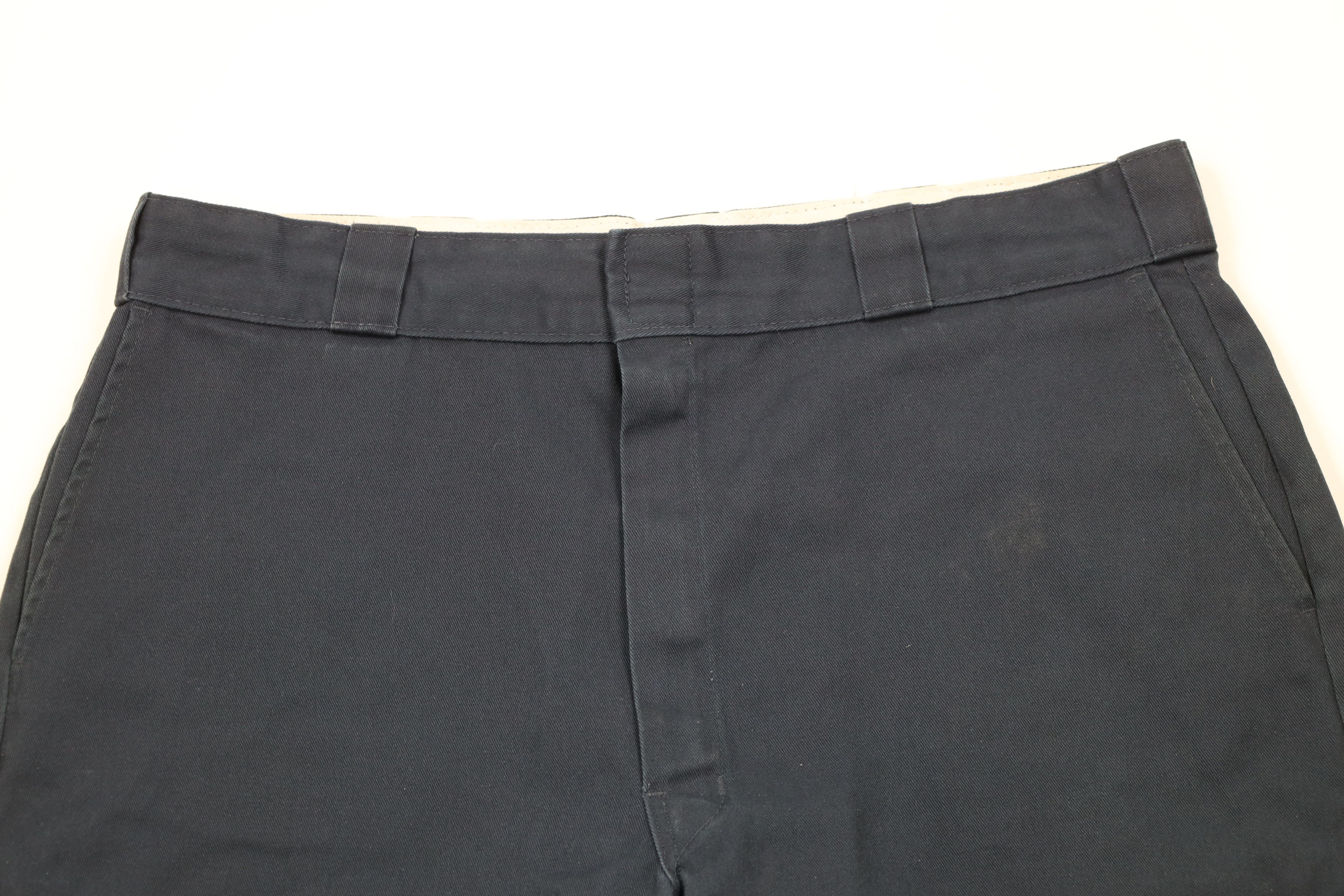 Dickies × Vintage Vintage Y2K Dickies Spell Out Loose Fit Workwear Shorts Blue Size US 36 / EU 52 - 2 Thumbnail