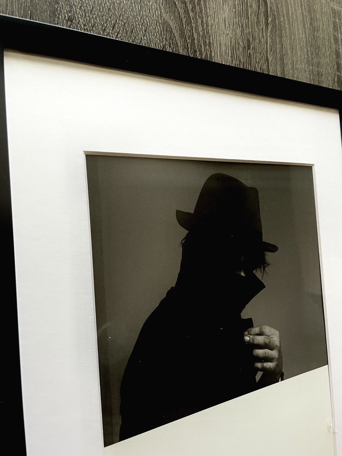 Hedi Slimane × Vintage Hedi Slimane black/white photography framed poster 9x12 Size ONE SIZE - 2 Thumbnail