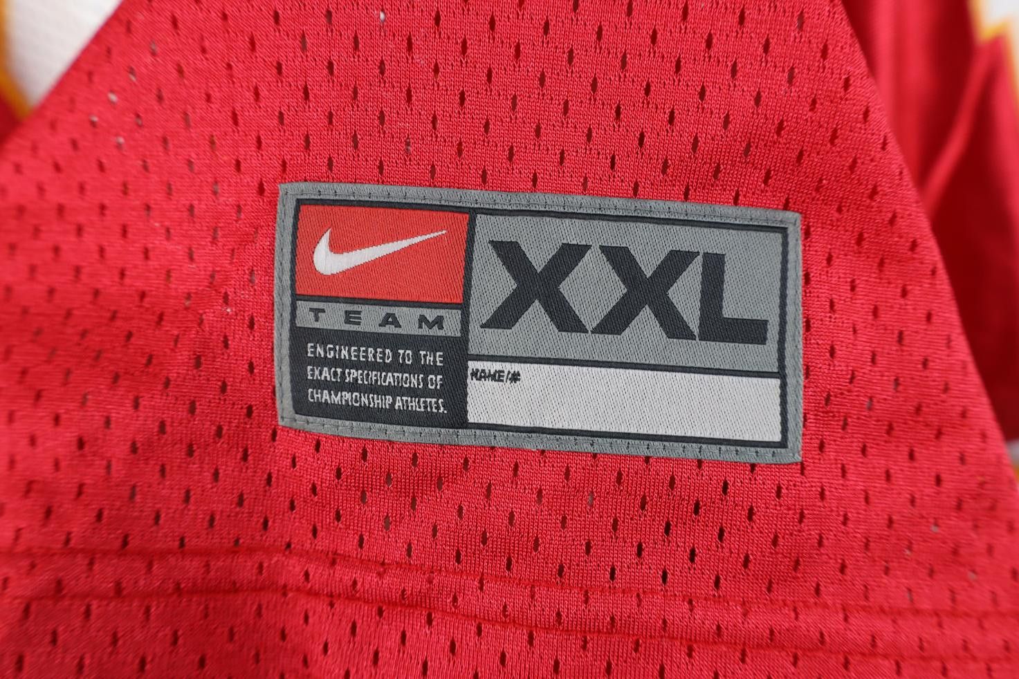 Nike Vintage 90s Y2K Nike Elvis Grbac Kansas City Jersey #18 Size US XXL / EU 58 / 5 - 7 Thumbnail