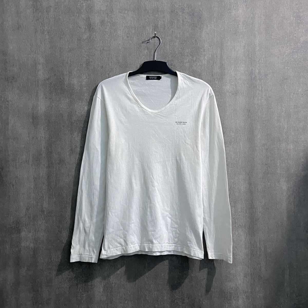 Burberry × Japanese Brand Burberry Black Label V Neck Longsleeve Size S / US 4 / IT 40 - 4 Thumbnail