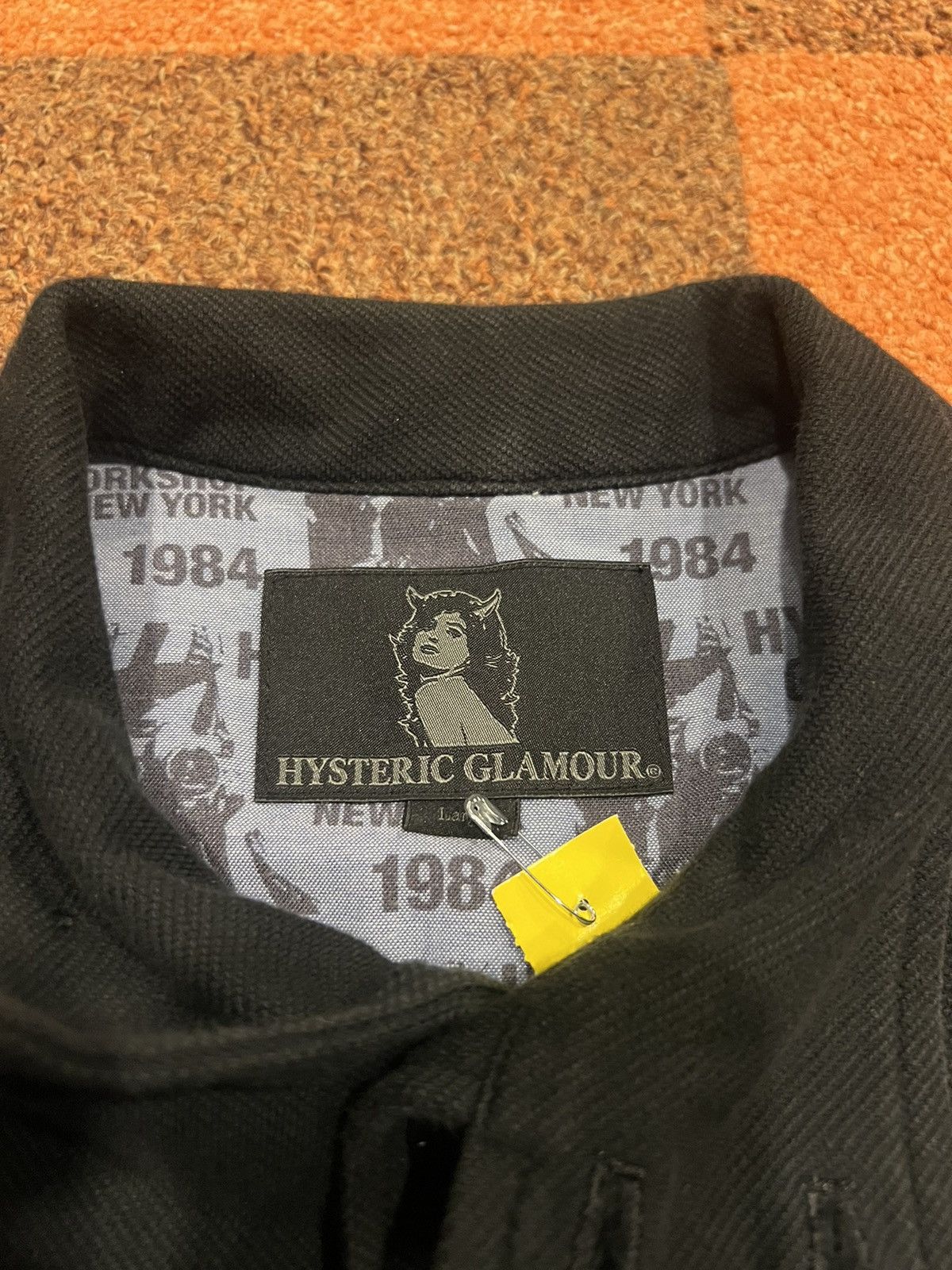 Hysteric Glamour vintage Hysteric Glamour stand collar jacket Size US L / EU 52-54 / 3 - 2 Thumbnail