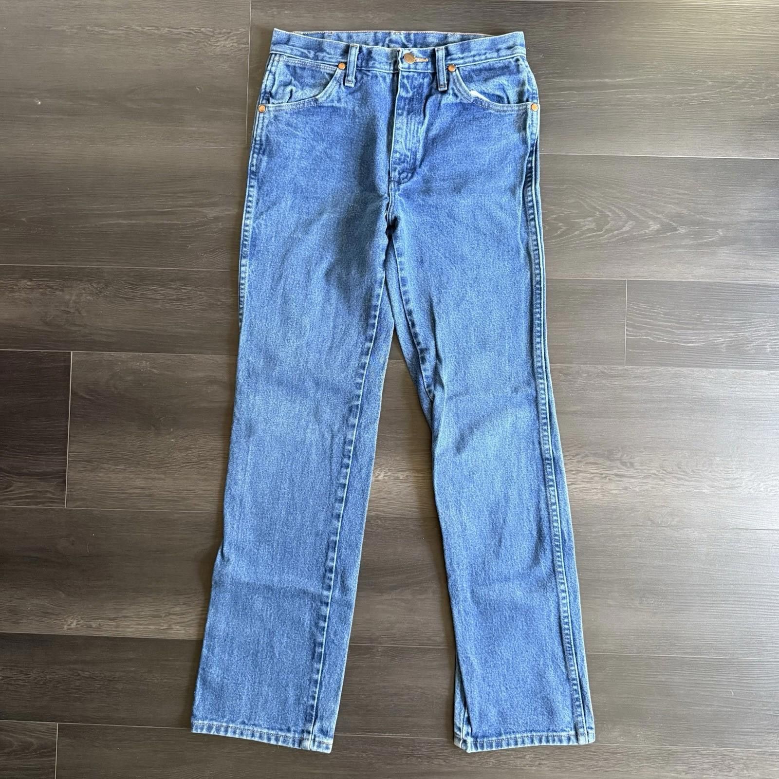 Wrangler Vintage Wrangler Jeans Men Size 30 Blue Cowboy Western Rodeo Size US 30 / EU 46 - 2 Thumbnail