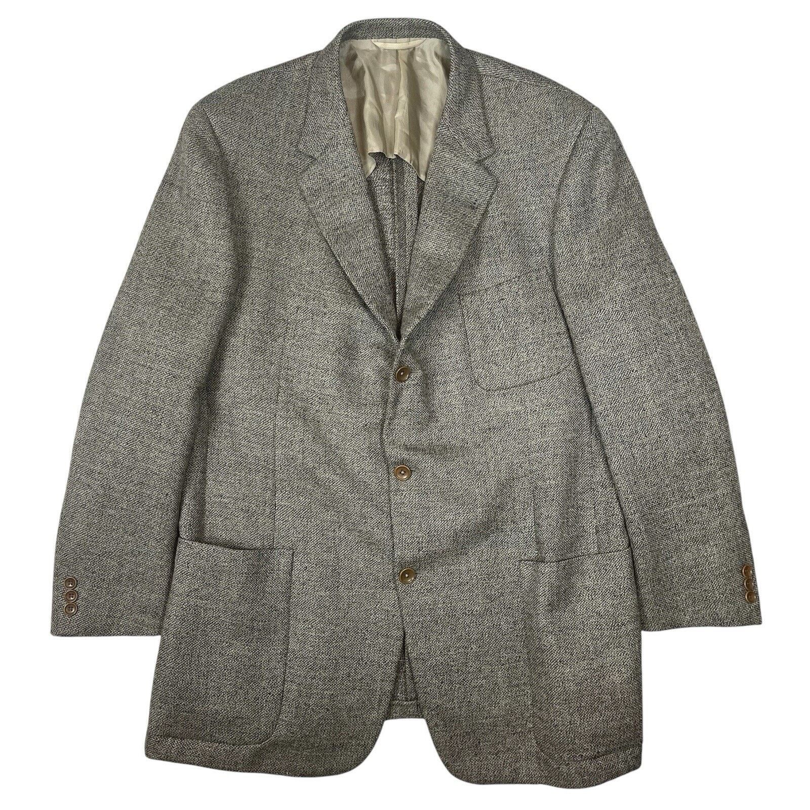 Hickey Freeman Hickey Freeman Design 100% Wool Blazer USA Made 46" Long Size 46L - 17 Thumbnail