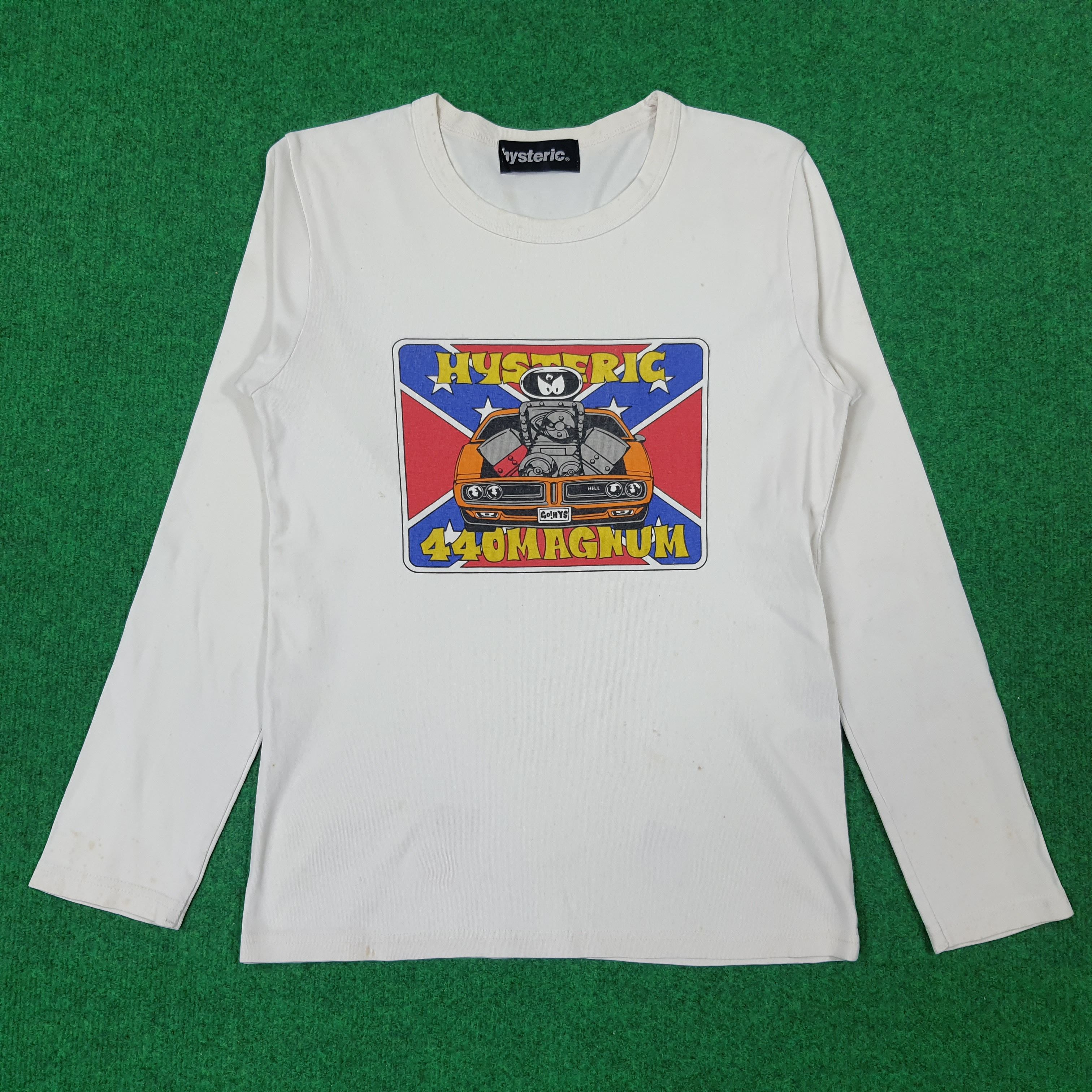 Hysteric Glamour × Japanese Brand × Vintage Vintage Hysteric Glamour Hysteric 44 Magnum Tshirt C219N42 Size US S / EU 44-46 / 1 - 1 Thumbnail