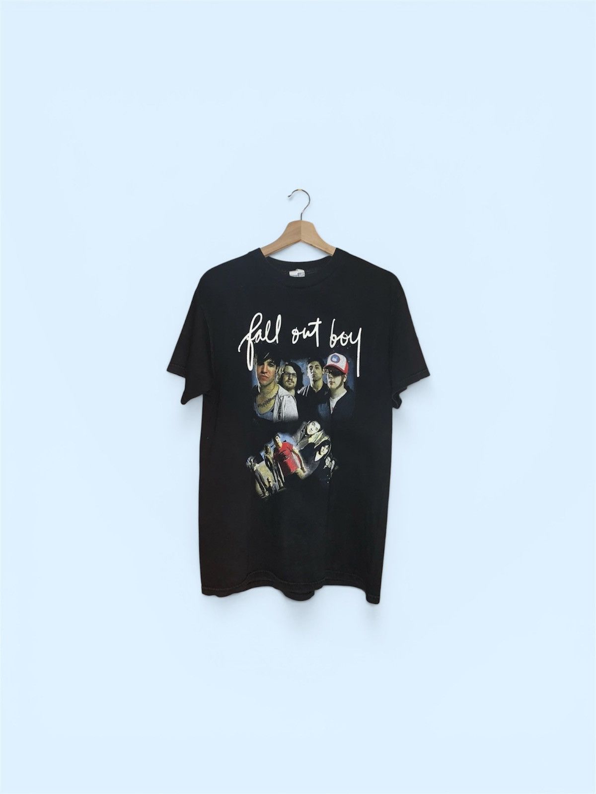 Band Tees RARE!!!VINTAGE FALL OUT BOY TOUR T-shirt Size US M / EU 48-50 / 2 - 2 Thumbnail