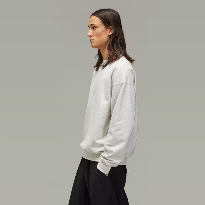 Y-3 o1s22i1n0125 Soft Cotton & Polyester Sweatshirt in Grey Size US S / EU 44-46 / 1 - 3 Thumbnail